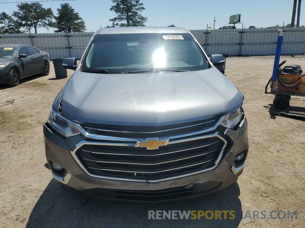5 Photograph of a damaged car 1GNERHKW0MJ237915 CHEVROLET TRAVERSE 2021