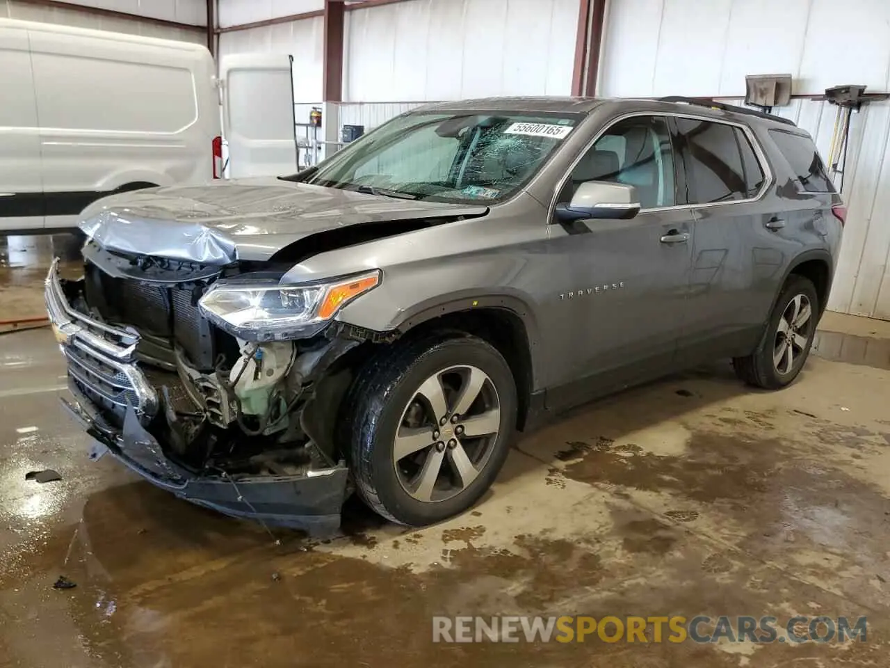1 Photograph of a damaged car 1GNERHKW2MJ213051 CHEVROLET TRAVERSE 2021