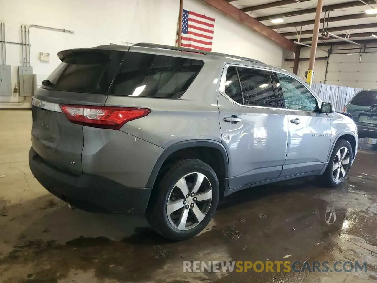 3 Photograph of a damaged car 1GNERHKW2MJ213051 CHEVROLET TRAVERSE 2021