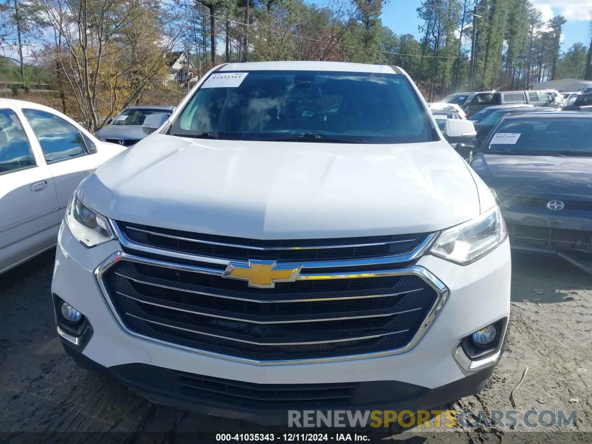12 Photograph of a damaged car 1GNERHKW2MJ223630 CHEVROLET TRAVERSE 2021