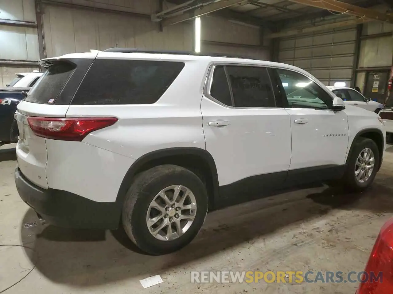 3 Photograph of a damaged car 1GNERHKW4MJ106244 CHEVROLET TRAVERSE 2021