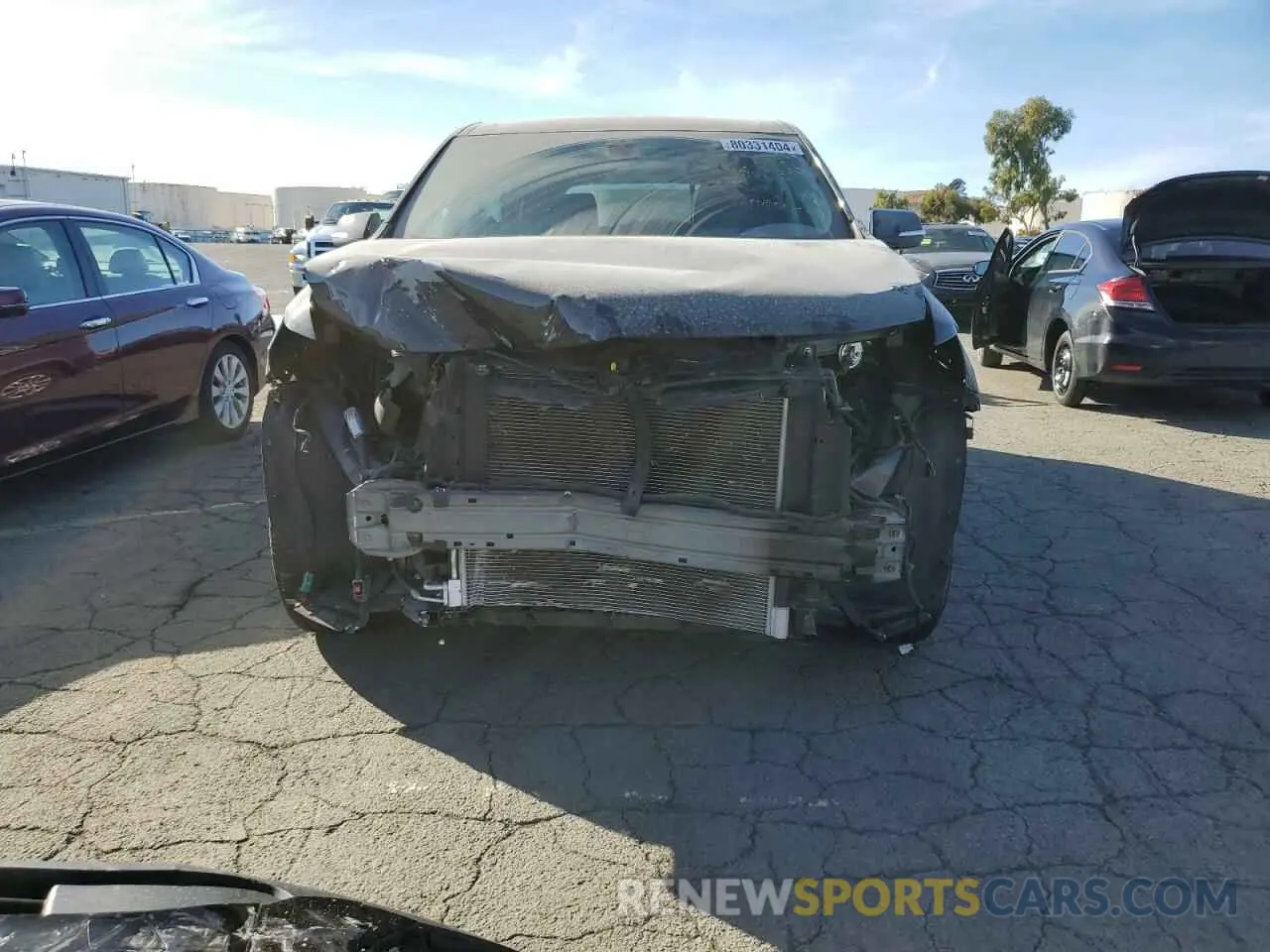 5 Photograph of a damaged car 1GNERHKW4MJ270867 CHEVROLET TRAVERSE 2021