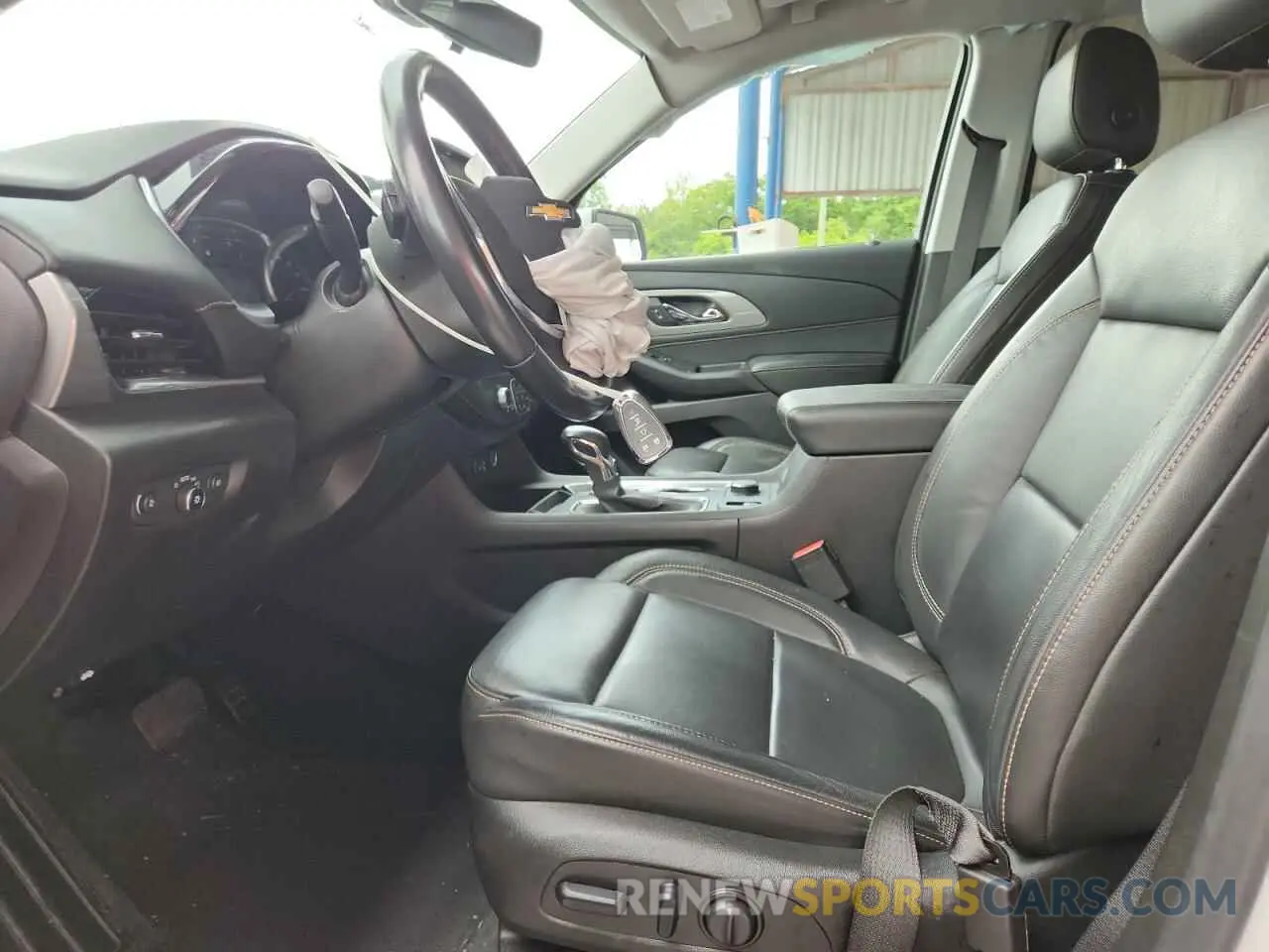 7 Photograph of a damaged car 1GNERHKW5MJ202366 CHEVROLET TRAVERSE 2021
