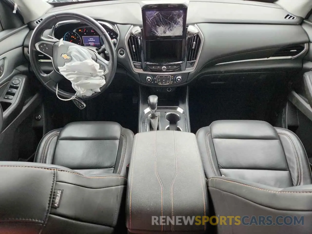 8 Photograph of a damaged car 1GNERHKW5MJ202366 CHEVROLET TRAVERSE 2021