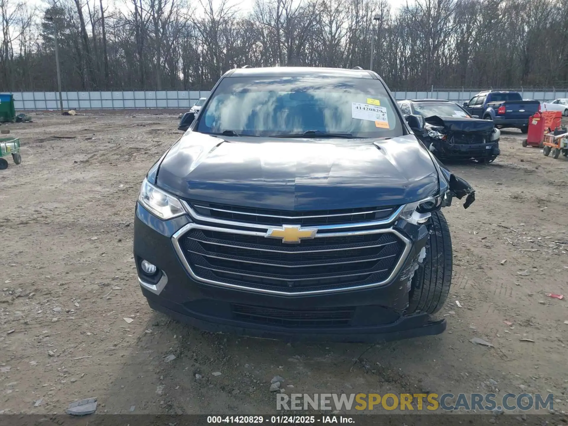 12 Photograph of a damaged car 1GNERHKW7MJ212137 CHEVROLET TRAVERSE 2021