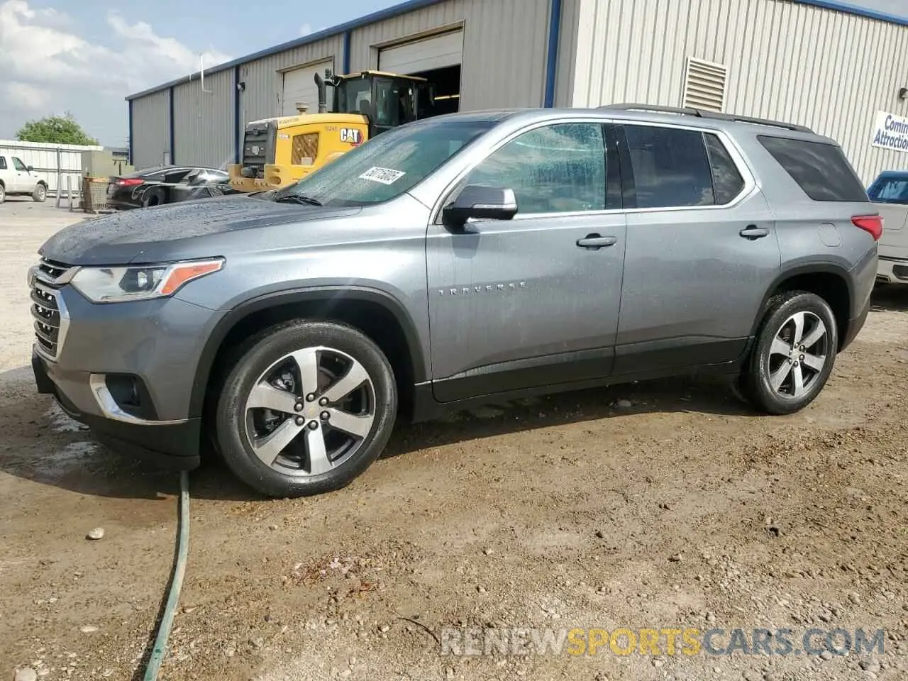 1 Photograph of a damaged car 1GNERHKW7MJ213448 CHEVROLET TRAVERSE 2021