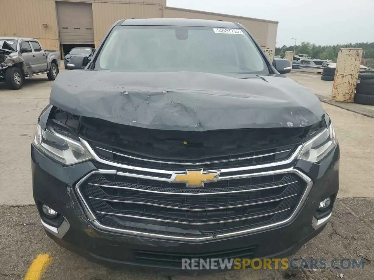 5 Photograph of a damaged car 1GNERHKW8MJ216911 CHEVROLET TRAVERSE 2021