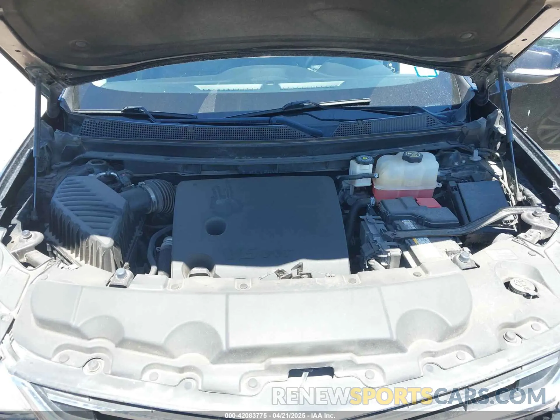 10 Photograph of a damaged car 1GNERHKW8MJ248984 CHEVROLET TRAVERSE 2021