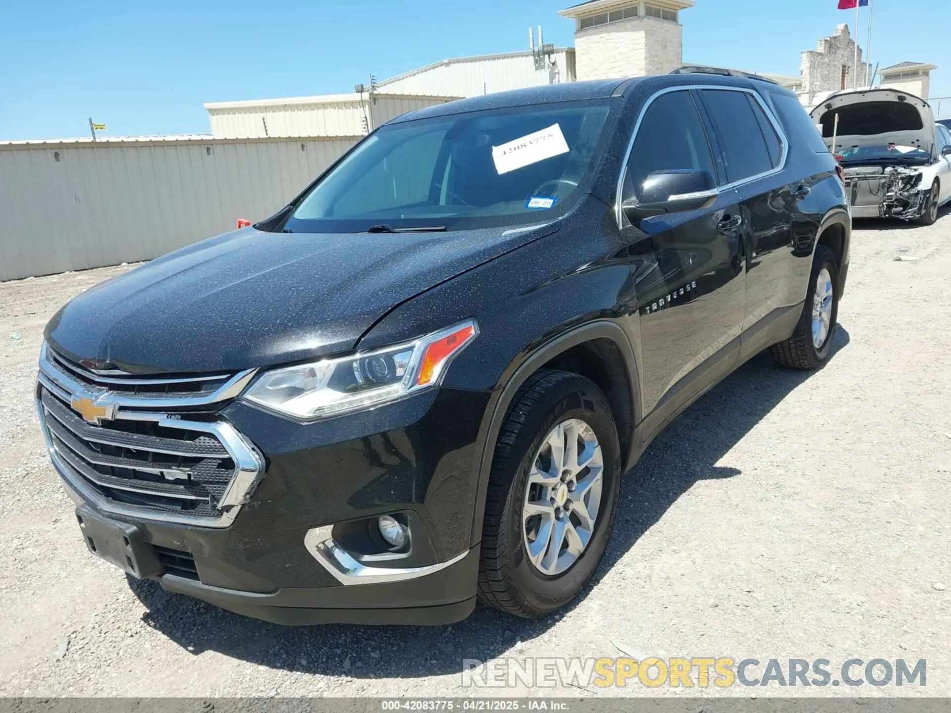 2 Photograph of a damaged car 1GNERHKW8MJ248984 CHEVROLET TRAVERSE 2021