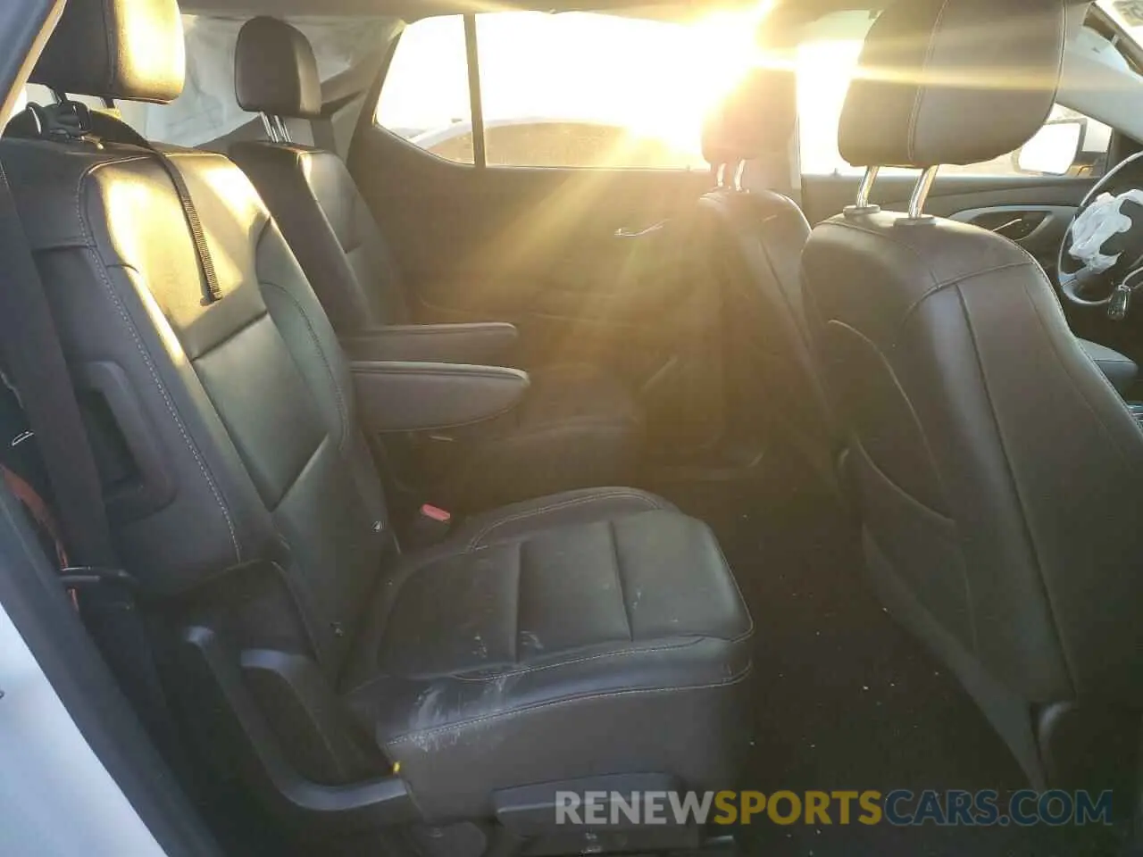 10 Photograph of a damaged car 1GNERHKWXMJ148319 CHEVROLET TRAVERSE 2021