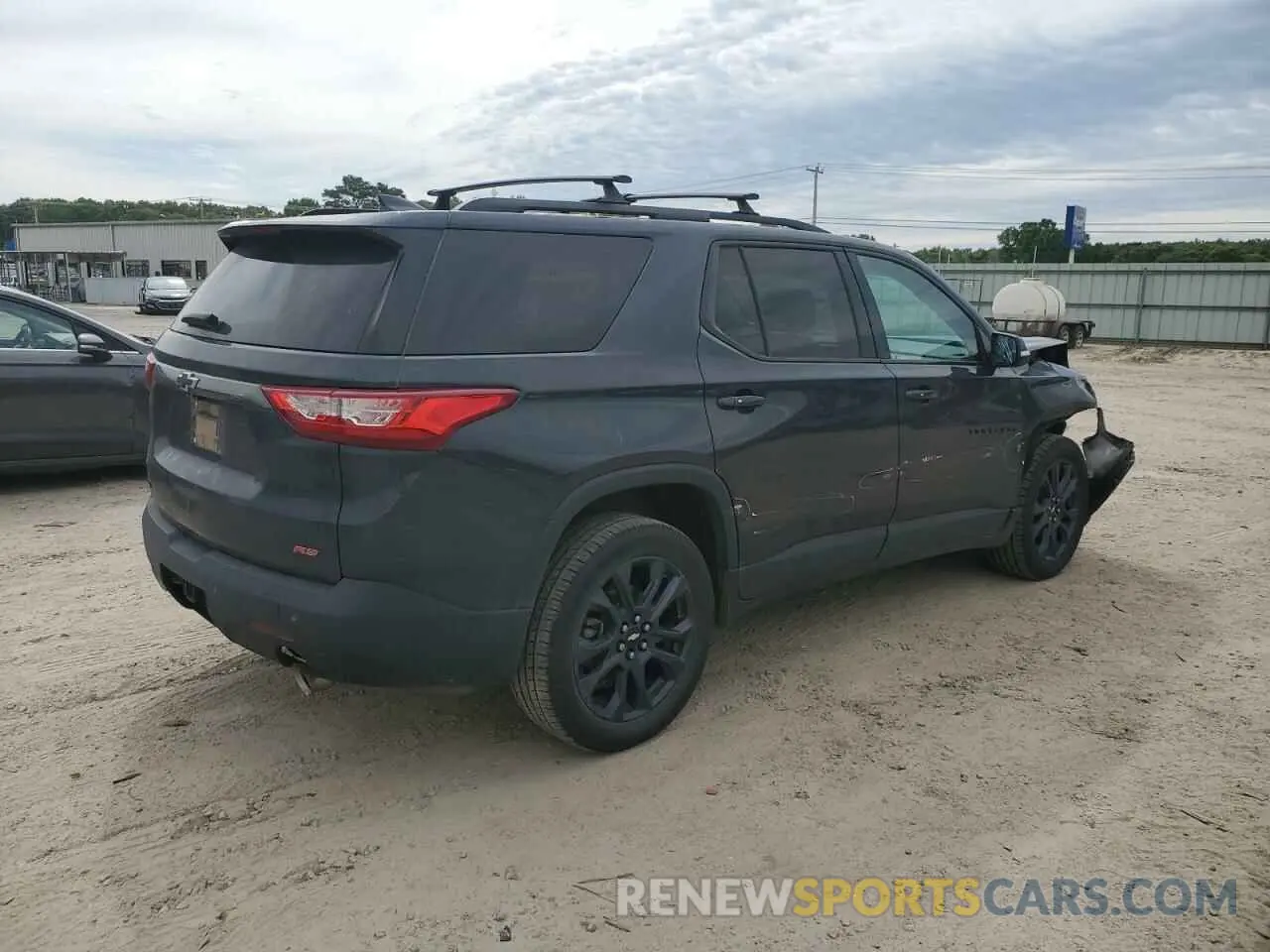 3 Photograph of a damaged car 1GNERJKW0MJ158770 CHEVROLET TRAVERSE 2021