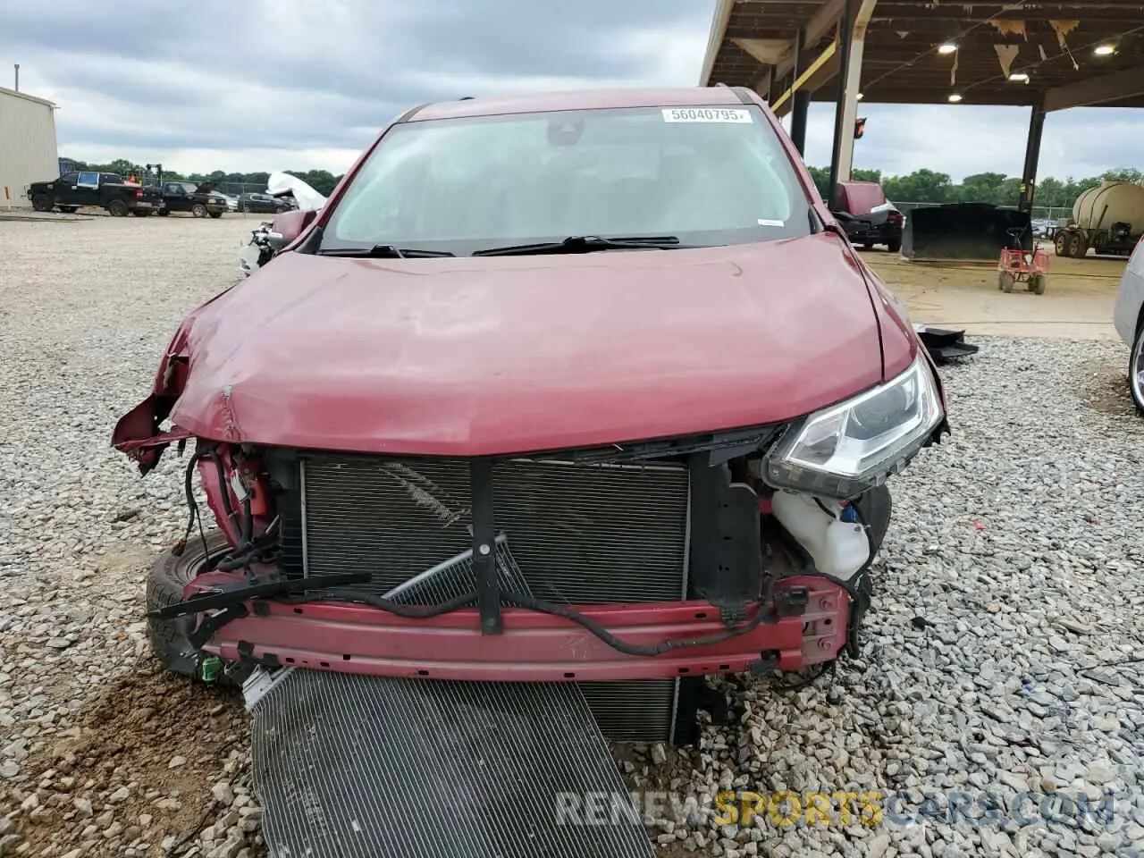5 Photograph of a damaged car 1GNERJKW2MJ215776 CHEVROLET TRAVERSE 2021