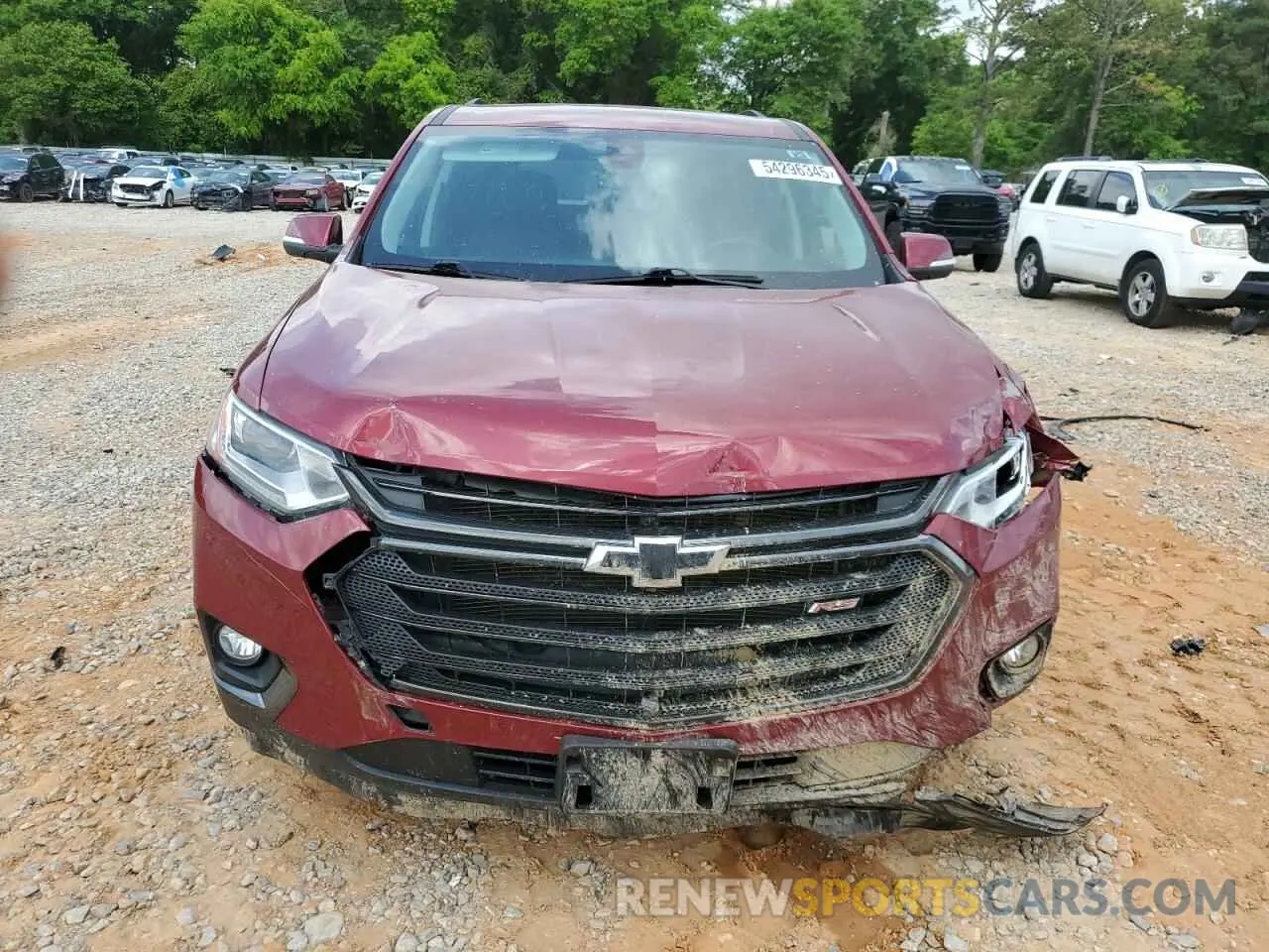 5 Photograph of a damaged car 1GNERJKW3MJ145379 CHEVROLET TRAVERSE 2021