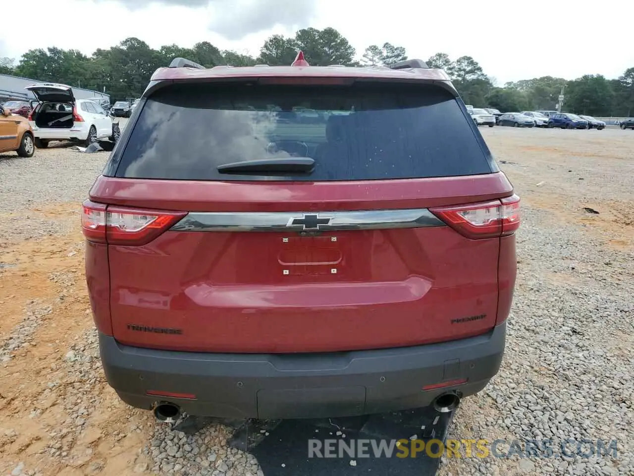 6 Photograph of a damaged car 1GNERJKW3MJ145379 CHEVROLET TRAVERSE 2021