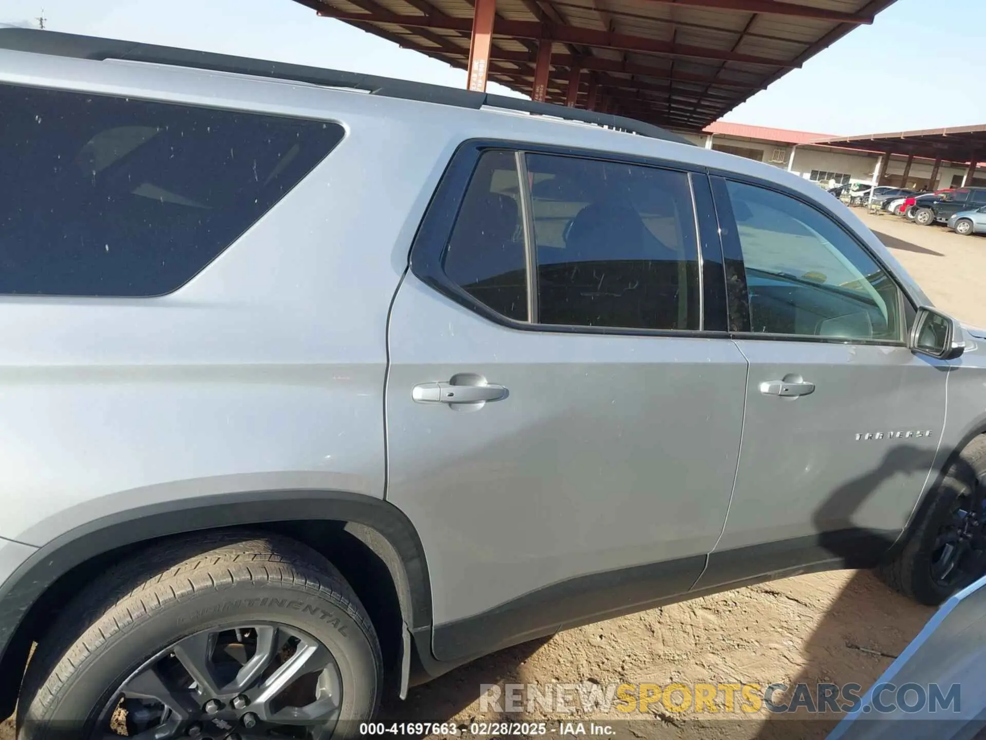 13 Photograph of a damaged car 1GNERJKW6MJ164170 CHEVROLET TRAVERSE 2021