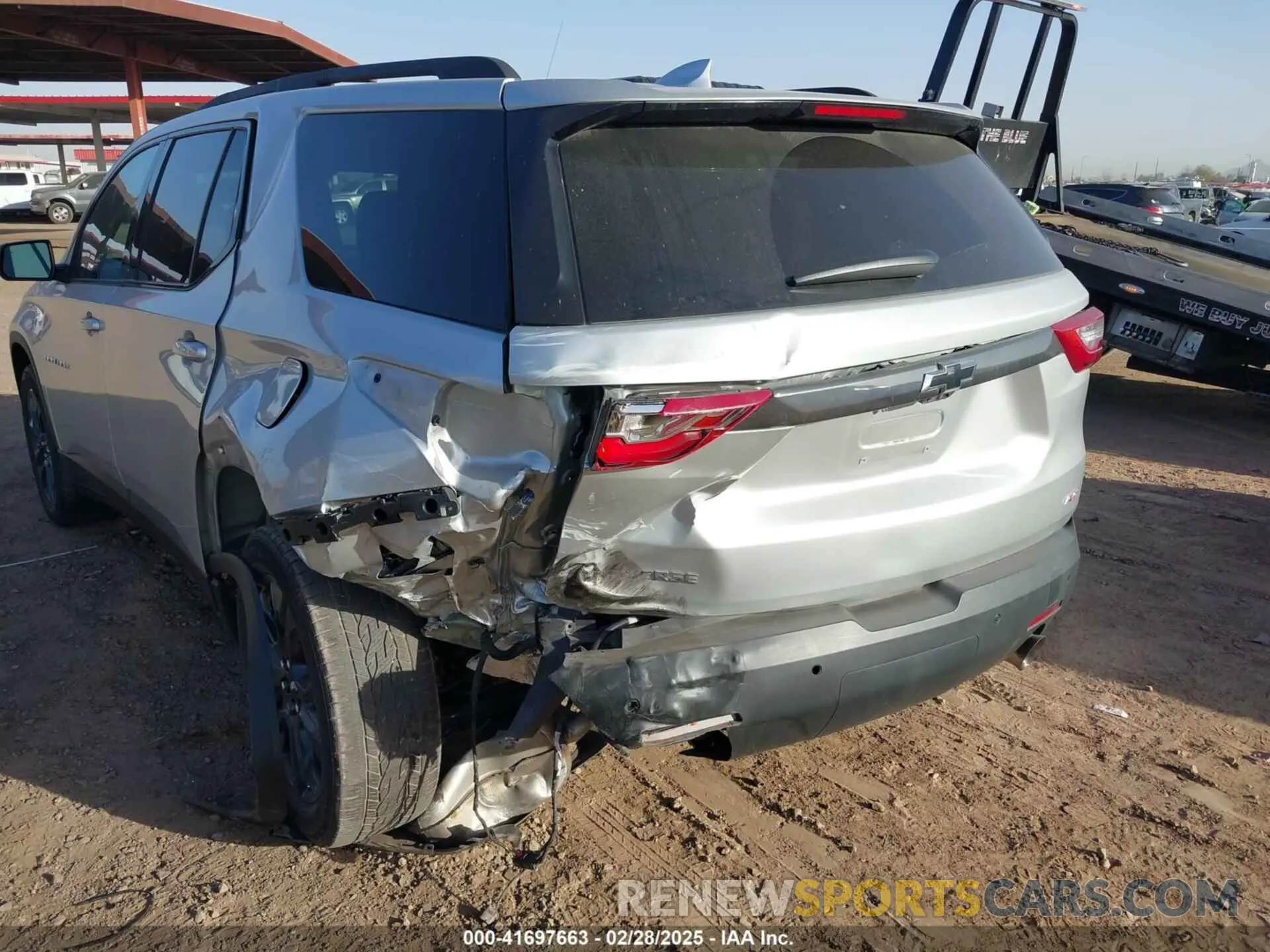 6 Photograph of a damaged car 1GNERJKW6MJ164170 CHEVROLET TRAVERSE 2021