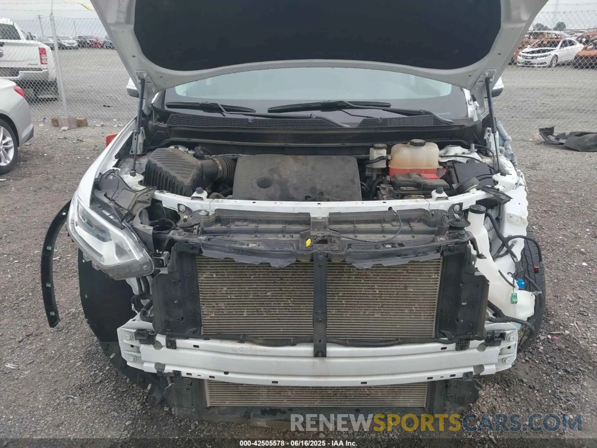 10 Photograph of a damaged car 1GNERJKW9MJ233563 CHEVROLET TRAVERSE 2021