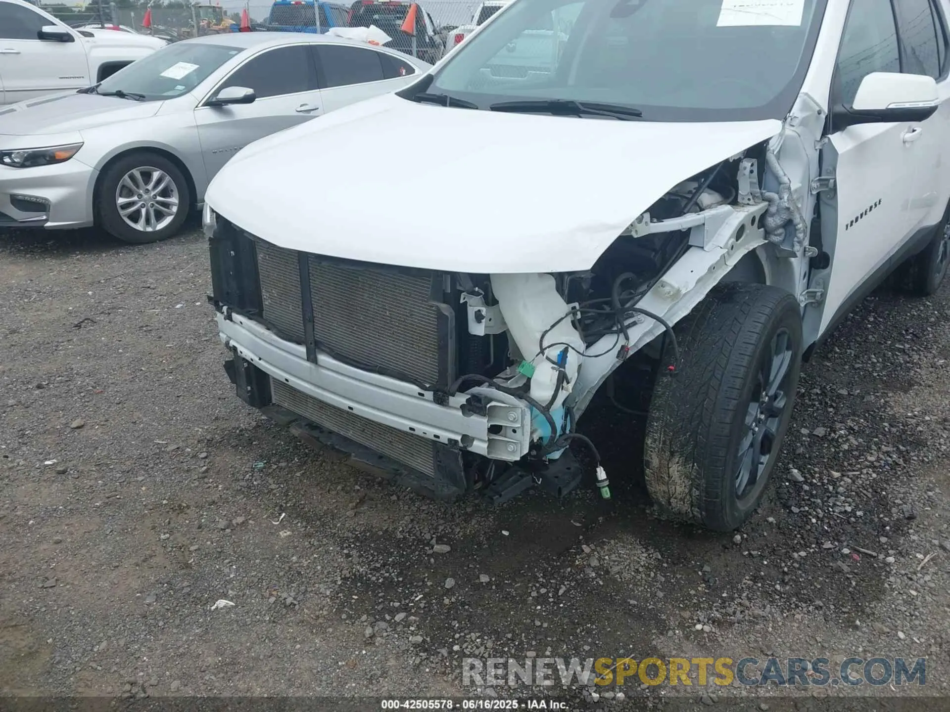 6 Photograph of a damaged car 1GNERJKW9MJ233563 CHEVROLET TRAVERSE 2021