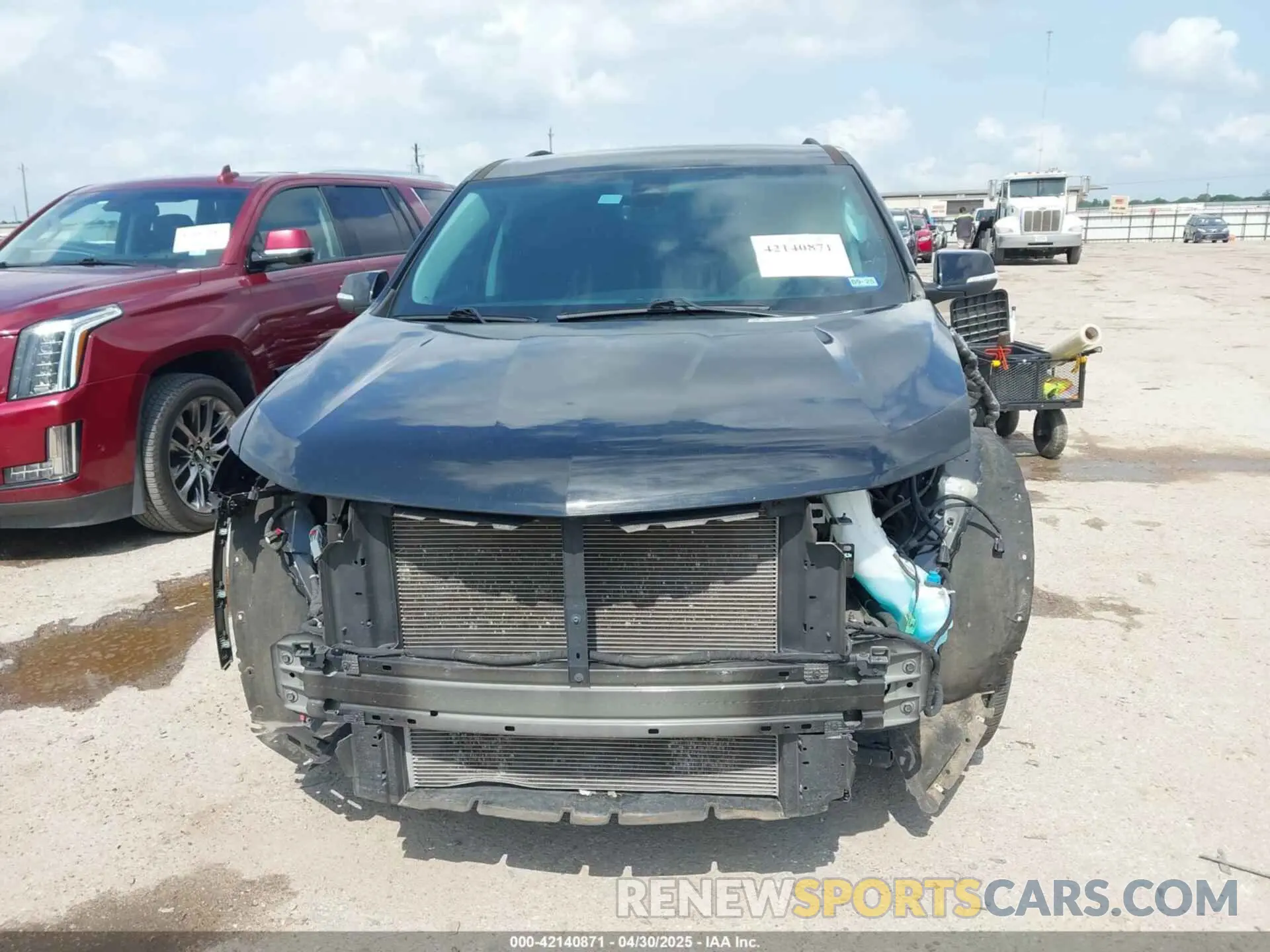 13 Photograph of a damaged car 1GNERJKW9MJ255465 CHEVROLET TRAVERSE 2021