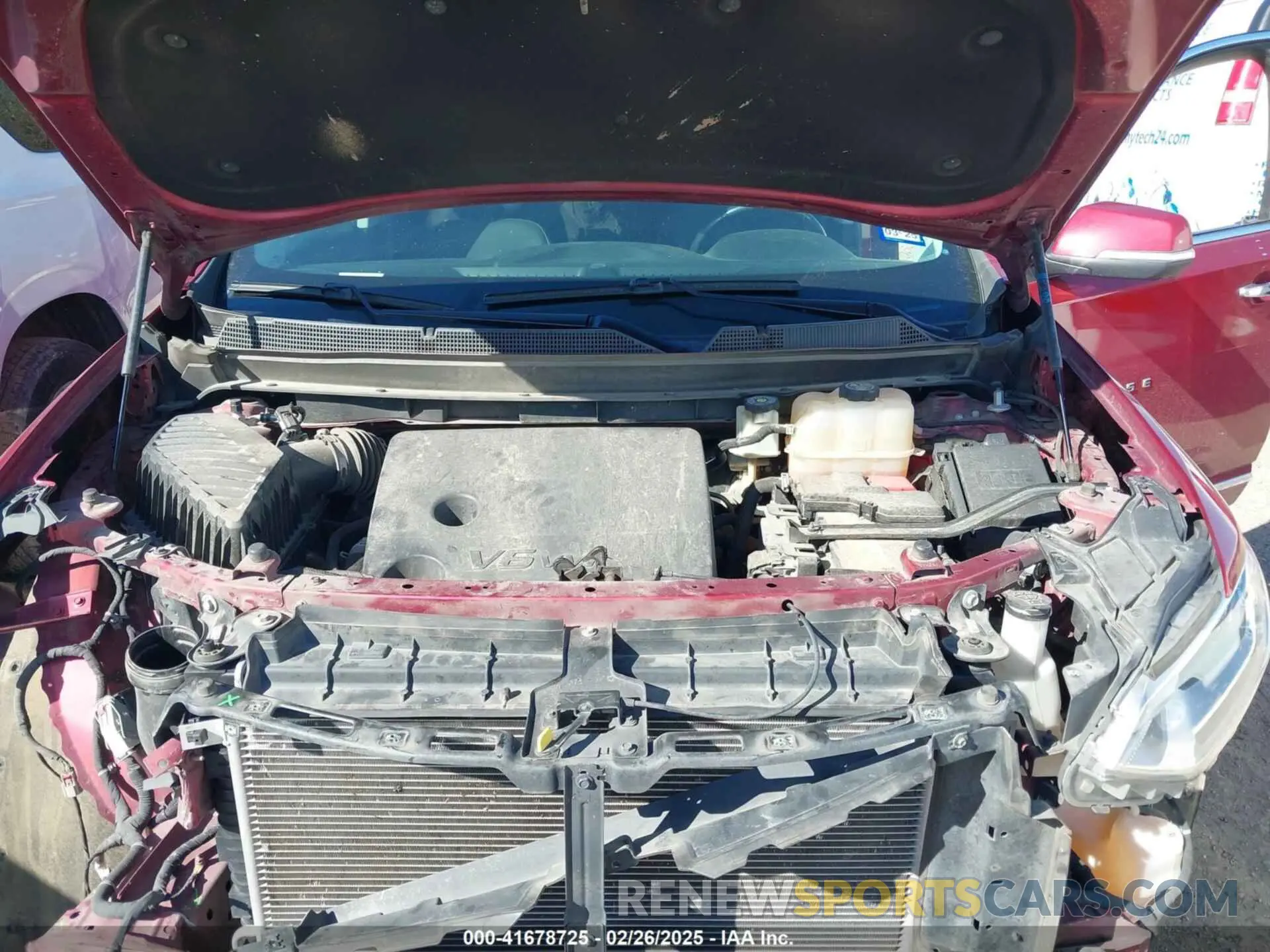 10 Photograph of a damaged car 1GNERKKW2MJ187256 CHEVROLET TRAVERSE 2021