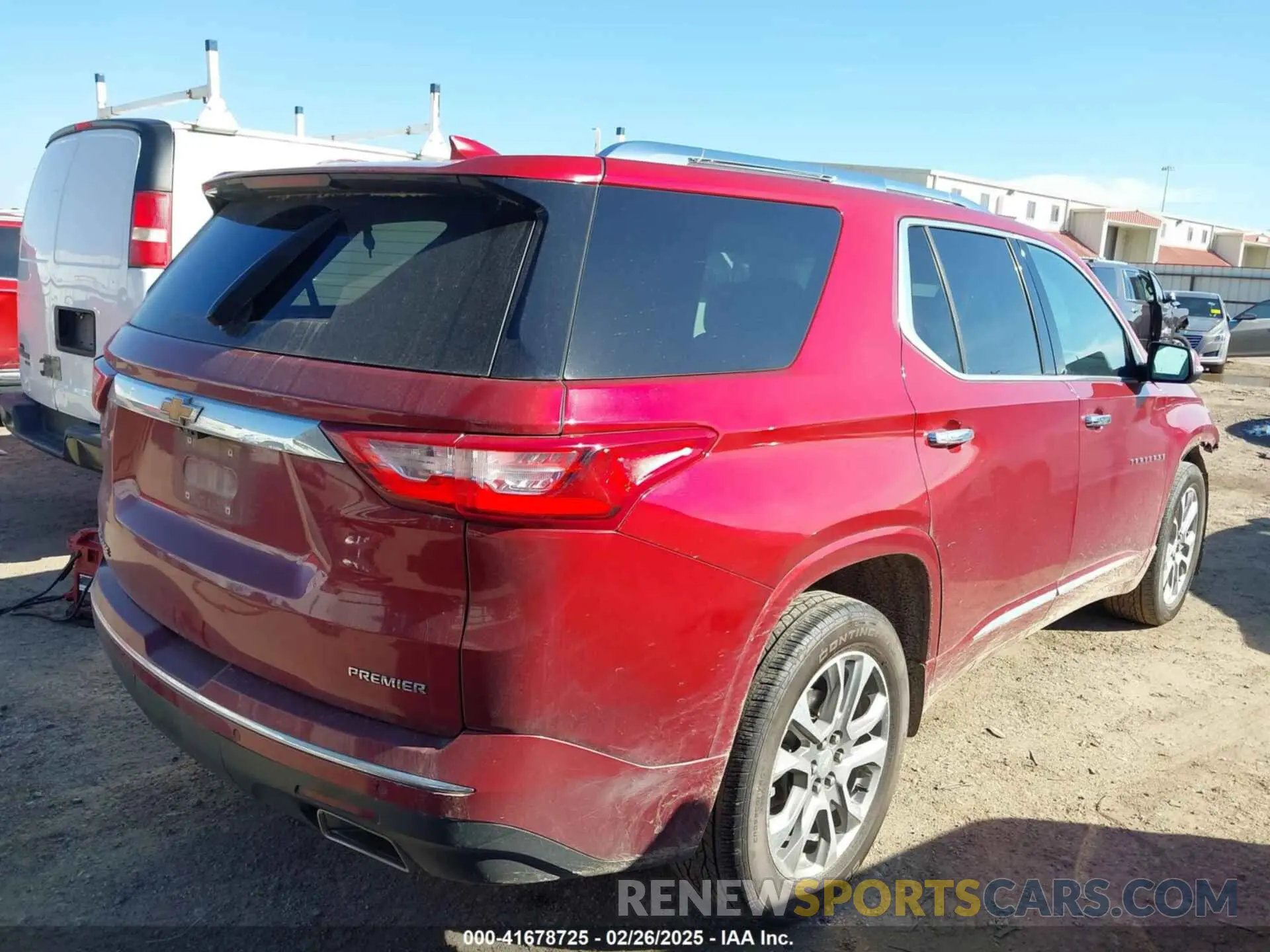4 Photograph of a damaged car 1GNERKKW2MJ187256 CHEVROLET TRAVERSE 2021