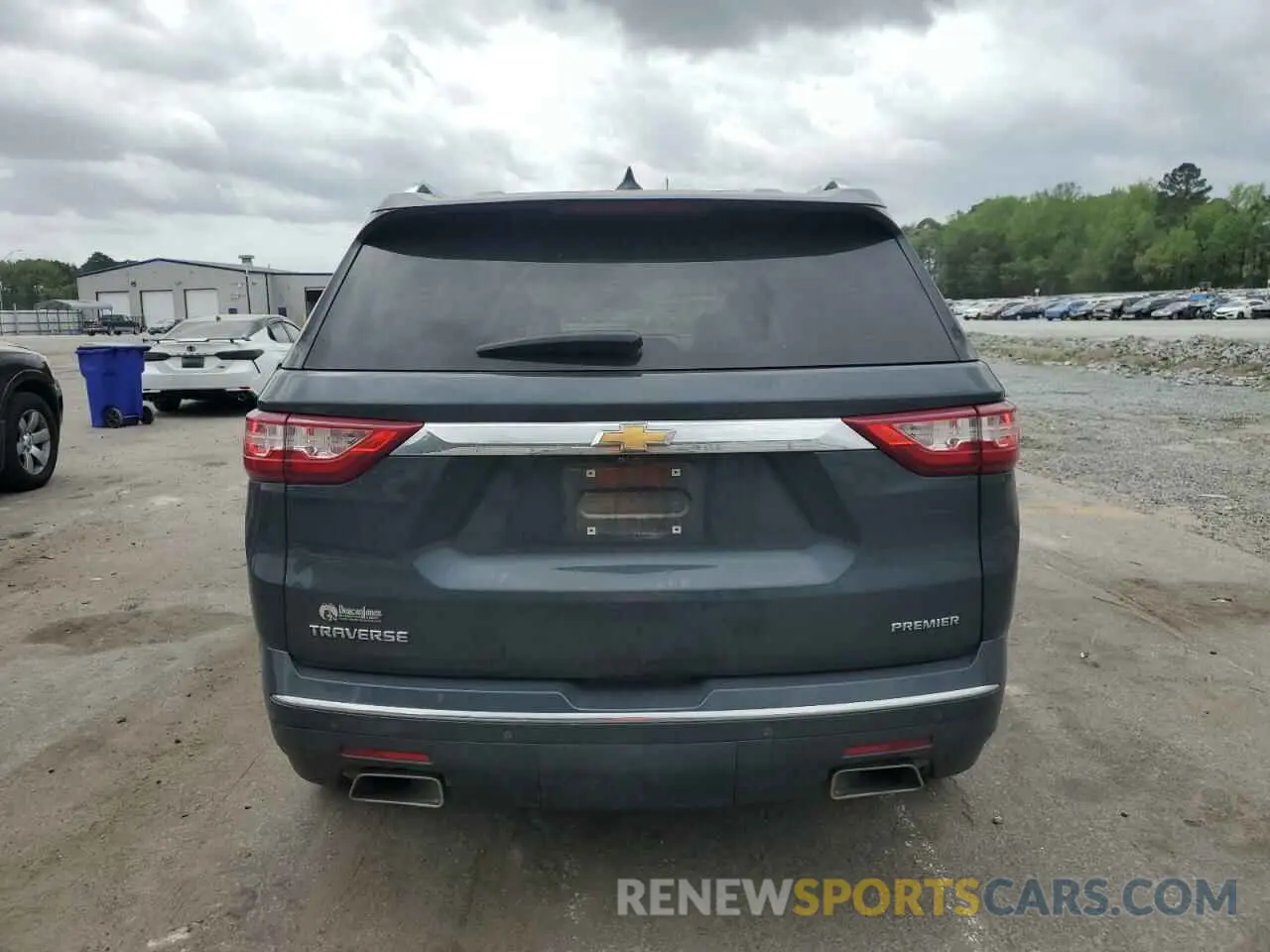6 Photograph of a damaged car 1GNERKKW4MJ163718 CHEVROLET TRAVERSE 2021