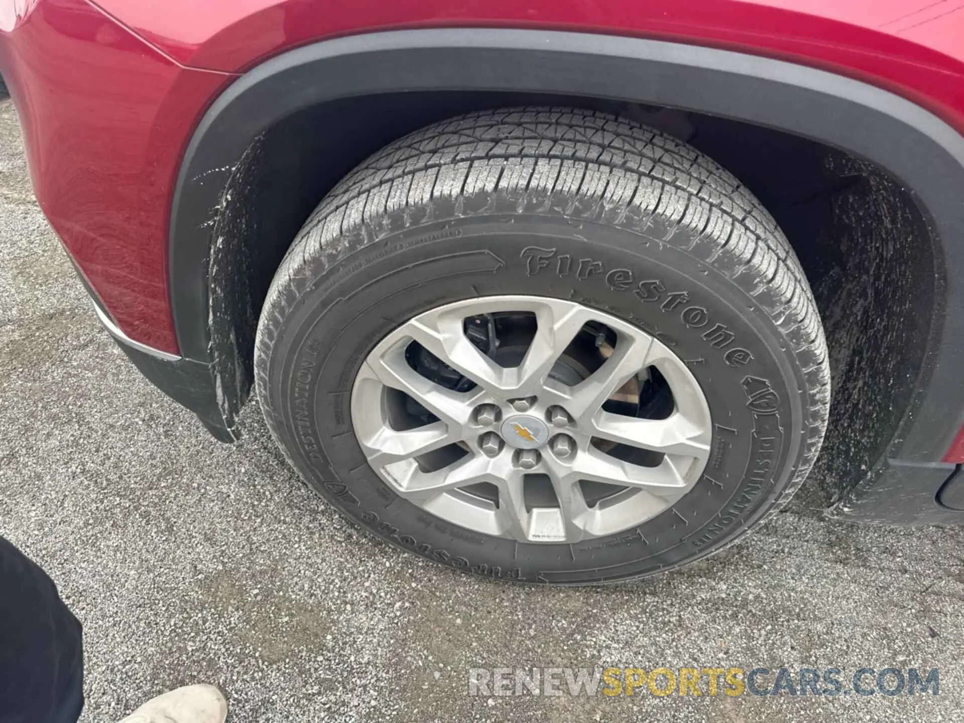 16 Photograph of a damaged car 1GNERMKW6MJ186848 CHEVROLET TRAVERSE 2021