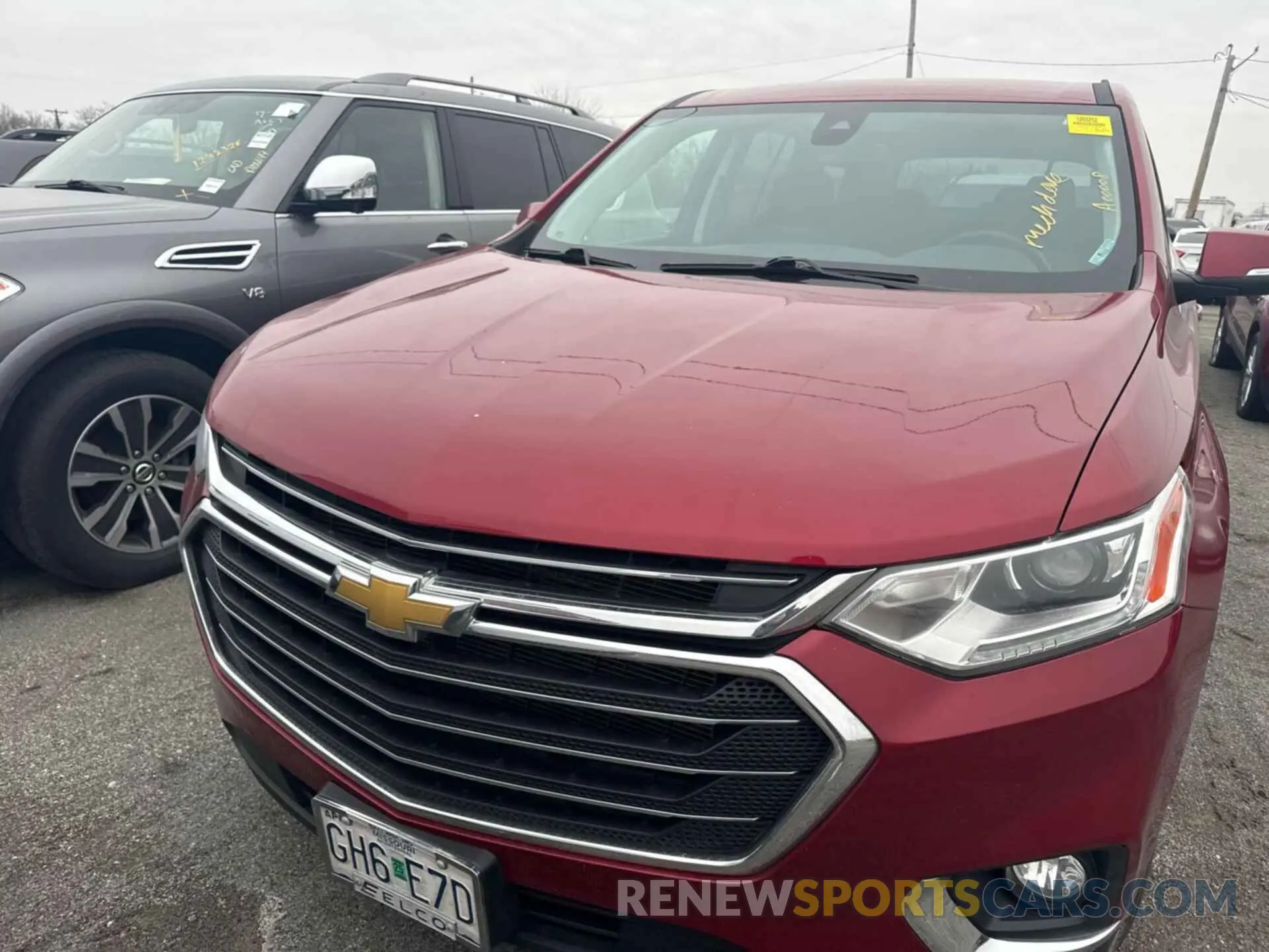 23 Photograph of a damaged car 1GNERMKW6MJ186848 CHEVROLET TRAVERSE 2021