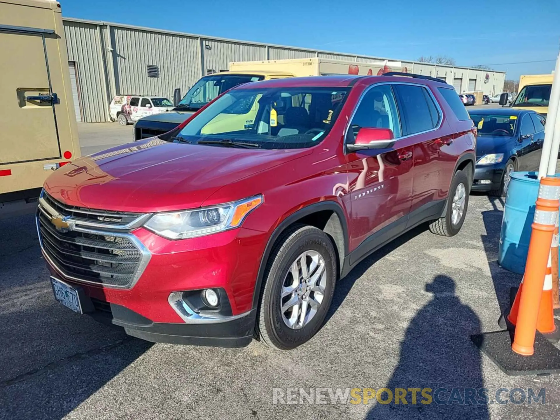 27 Photograph of a damaged car 1GNERMKW6MJ186848 CHEVROLET TRAVERSE 2021