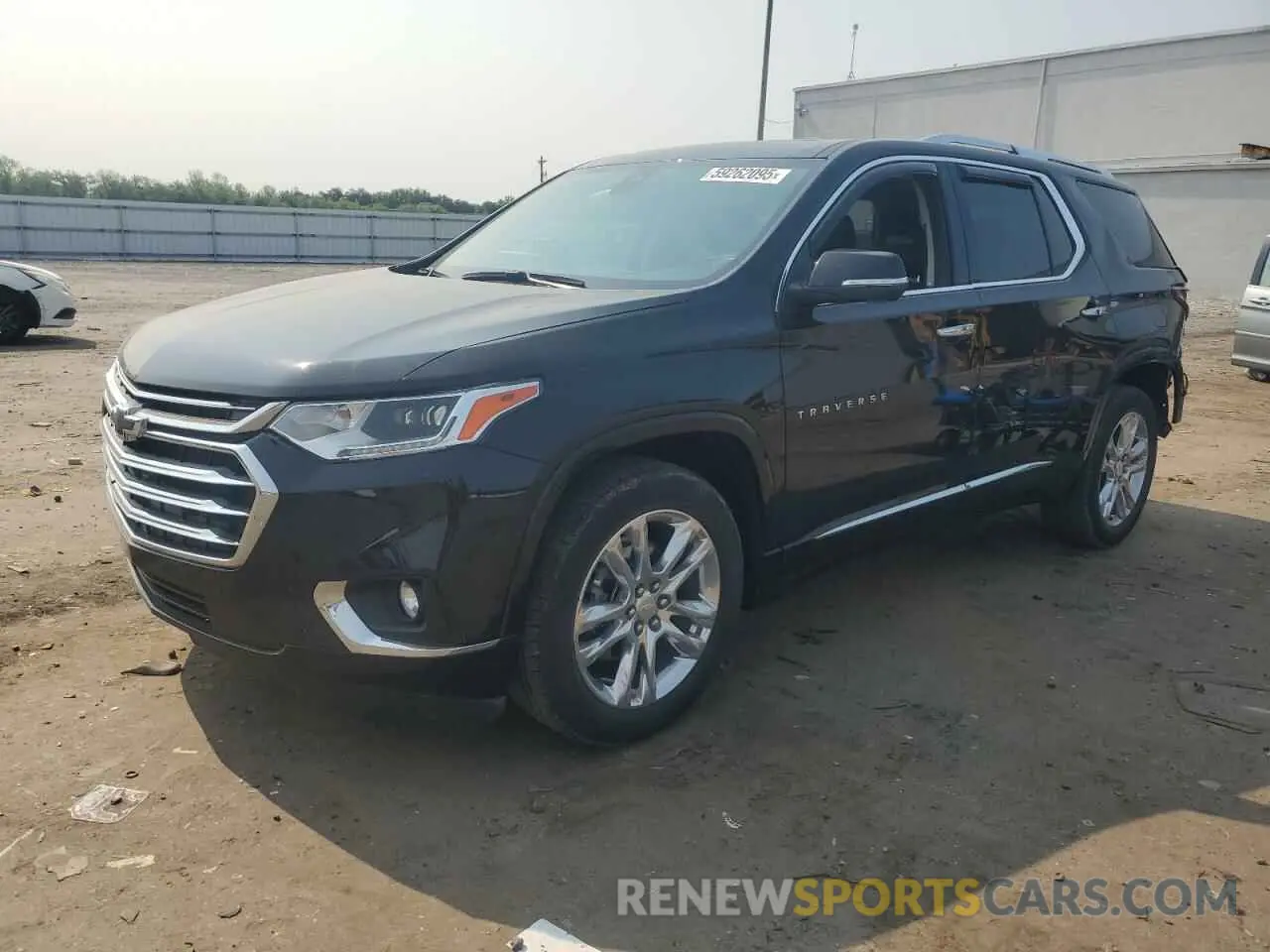 1 Photograph of a damaged car 1GNERNKW8MJ115950 CHEVROLET TRAVERSE 2021