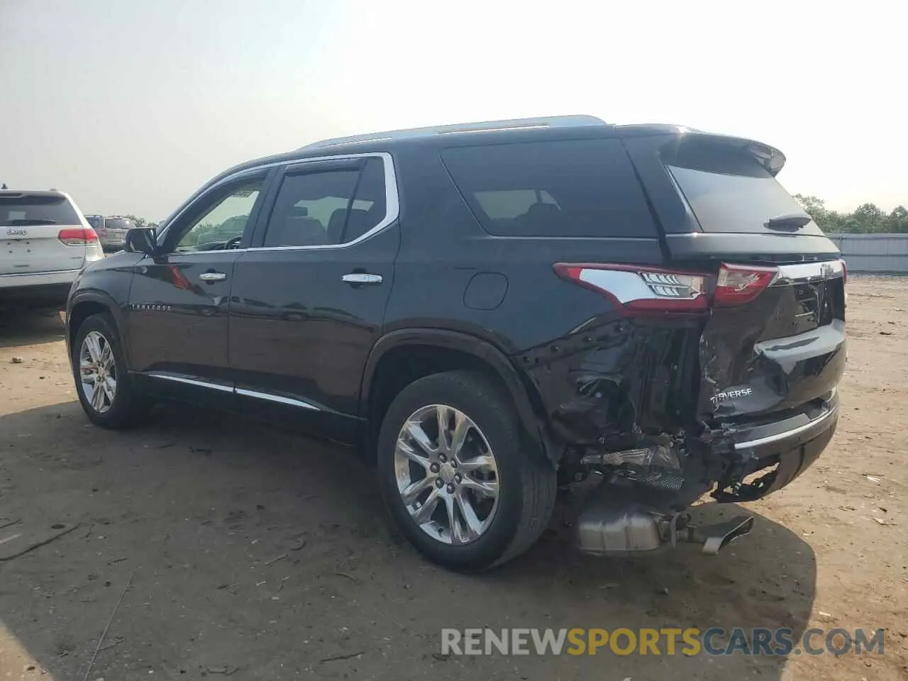 2 Photograph of a damaged car 1GNERNKW8MJ115950 CHEVROLET TRAVERSE 2021