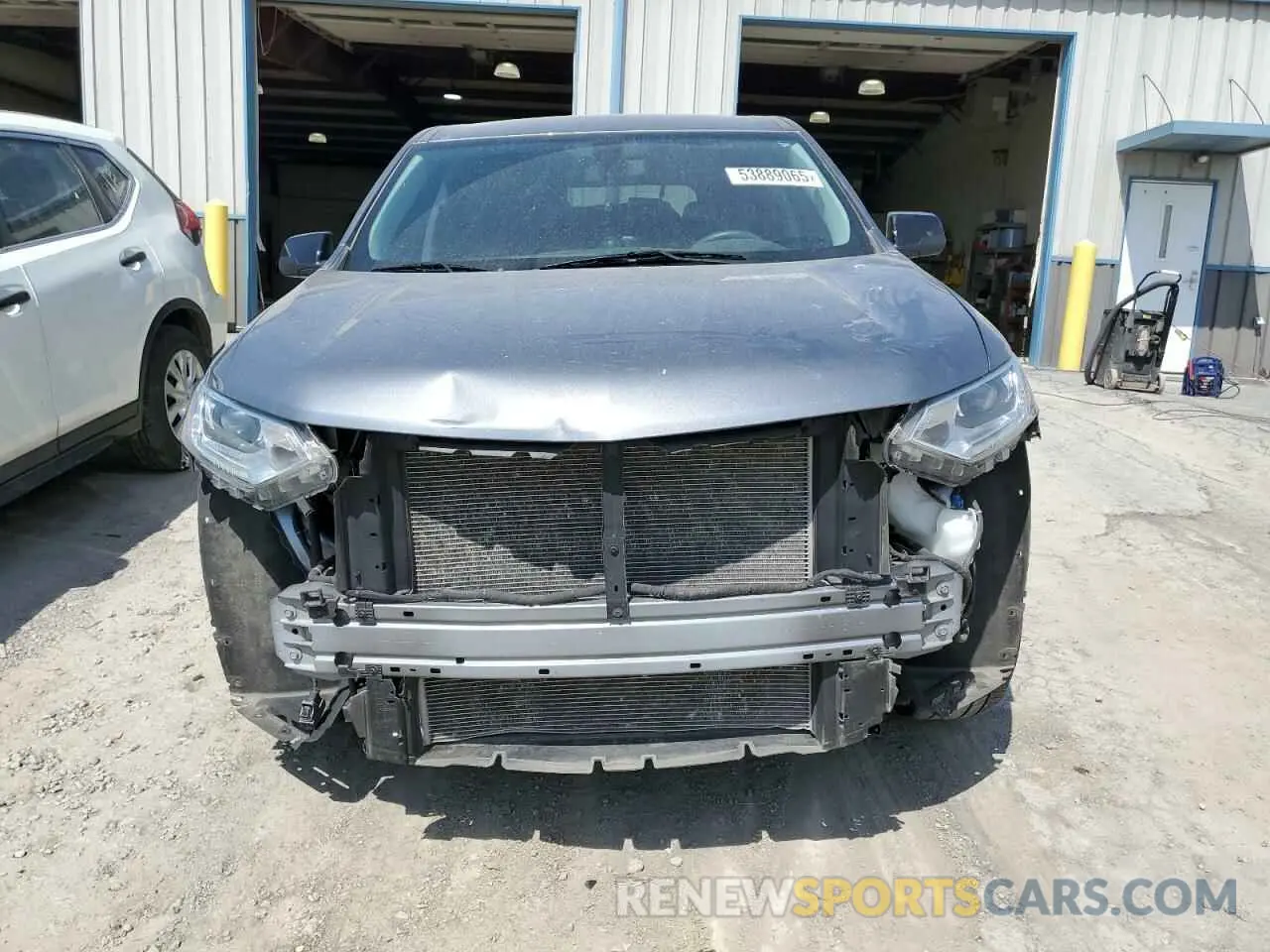 5 Photograph of a damaged car 1GNEVFKW4MJ140099 CHEVROLET TRAVERSE 2021