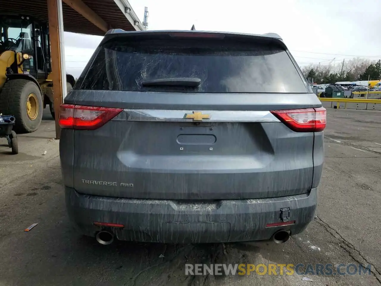 6 Photograph of a damaged car 1GNEVFKW4MJ148364 CHEVROLET TRAVERSE 2021
