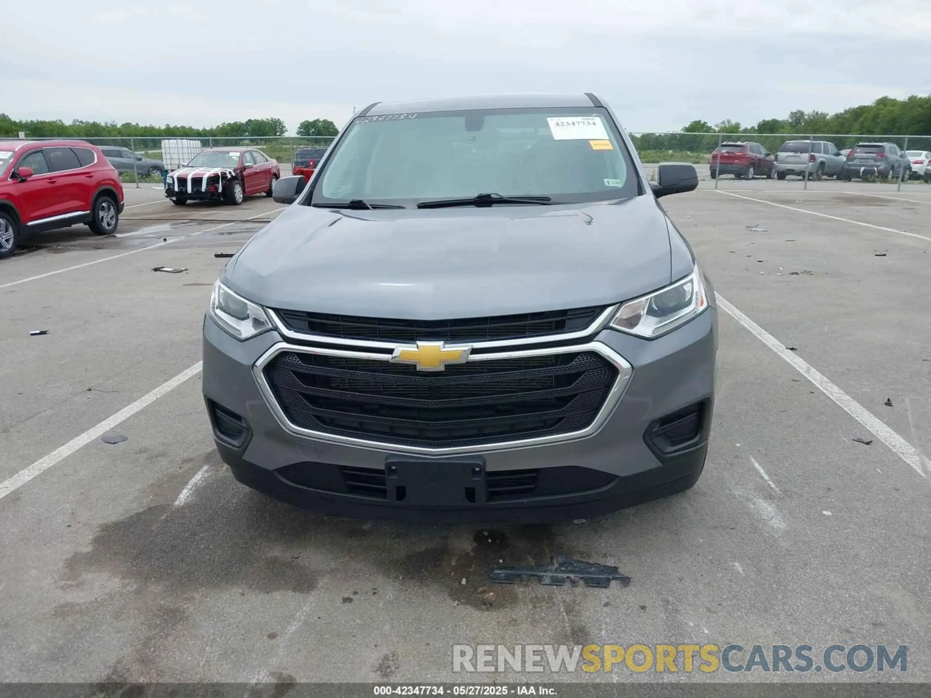 12 Photograph of a damaged car 1GNEVFKW5MJ138247 CHEVROLET TRAVERSE 2021