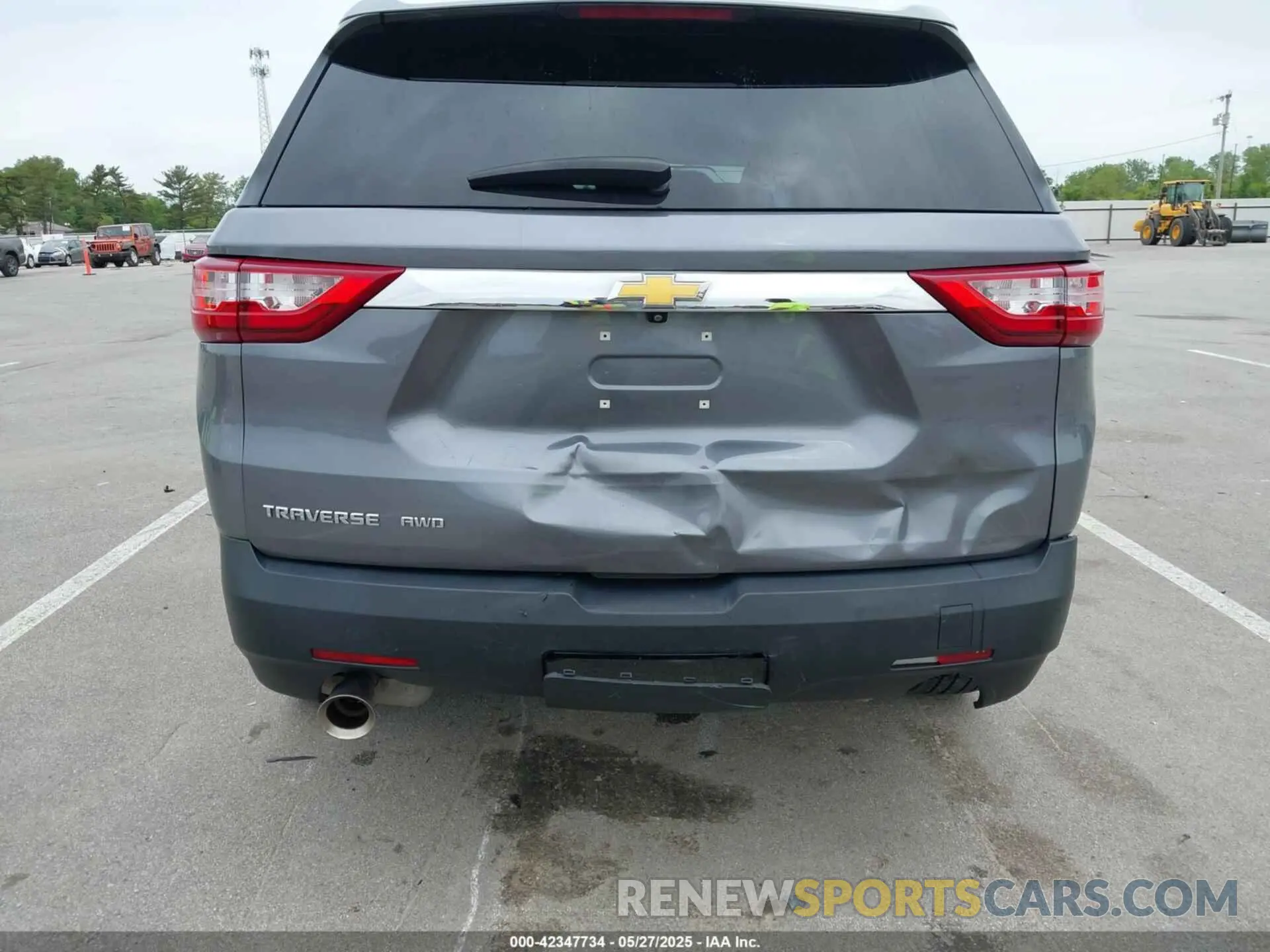 6 Photograph of a damaged car 1GNEVFKW5MJ138247 CHEVROLET TRAVERSE 2021