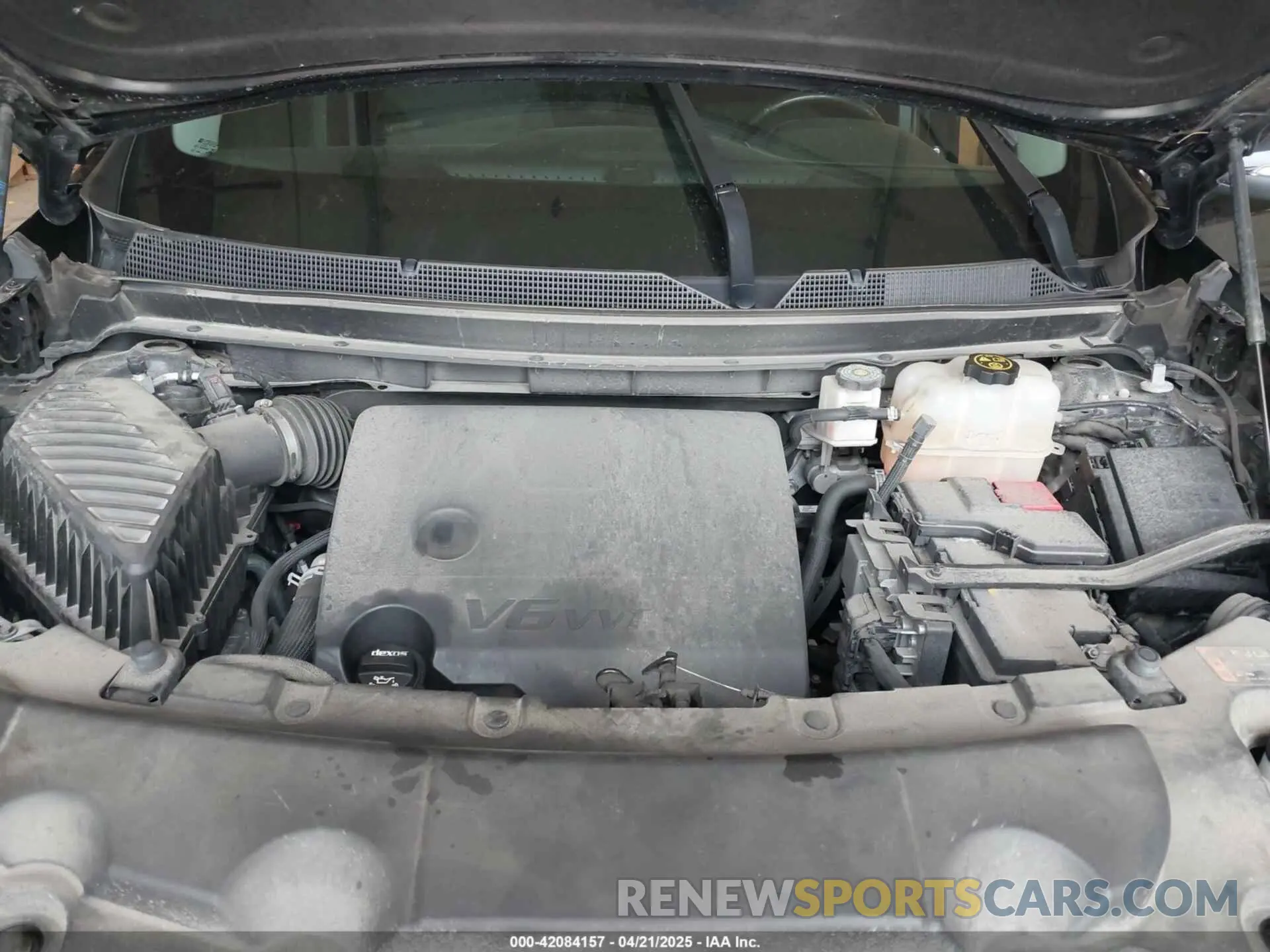 10 Photograph of a damaged car 1GNEVGKW1MJ153396 CHEVROLET TRAVERSE 2021