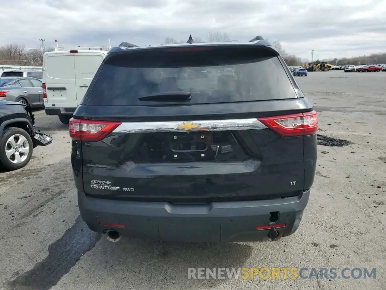 6 Photograph of a damaged car 1GNEVGKW1MJ170294 CHEVROLET TRAVERSE 2021