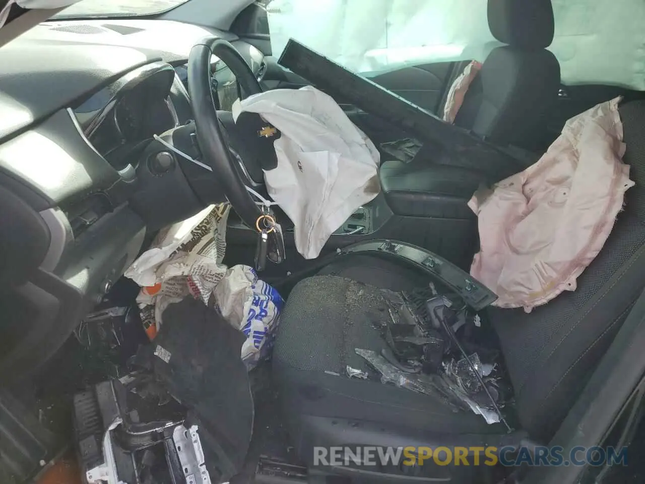 7 Photograph of a damaged car 1GNEVGKW1MJ170294 CHEVROLET TRAVERSE 2021