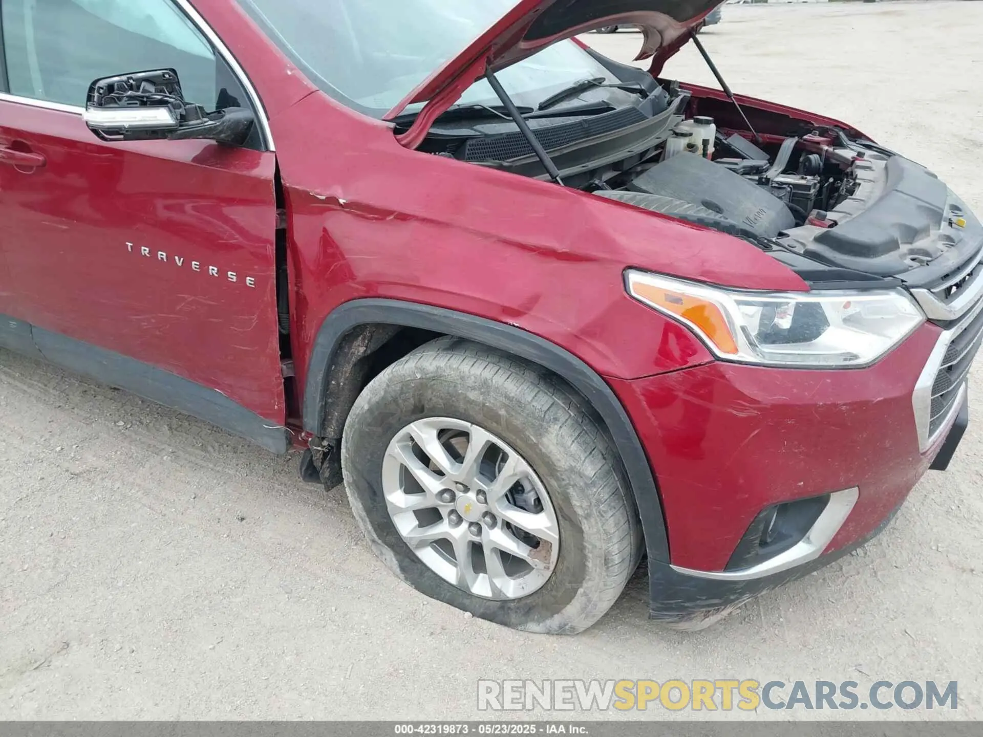 6 Photograph of a damaged car 1GNEVGKW2MJ110055 CHEVROLET TRAVERSE 2021