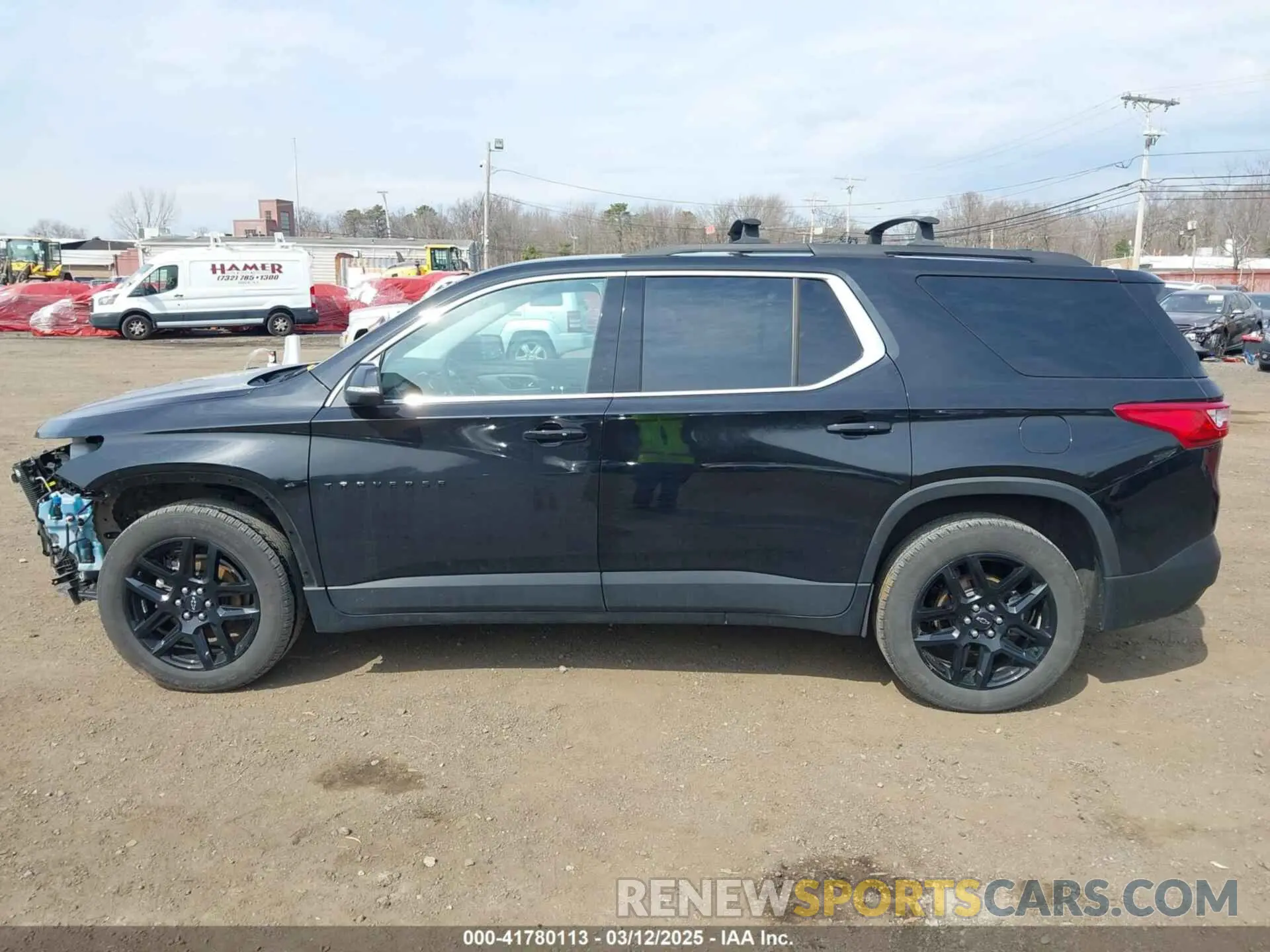 14 Photograph of a damaged car 1GNEVGKW2MJ119399 CHEVROLET TRAVERSE 2021