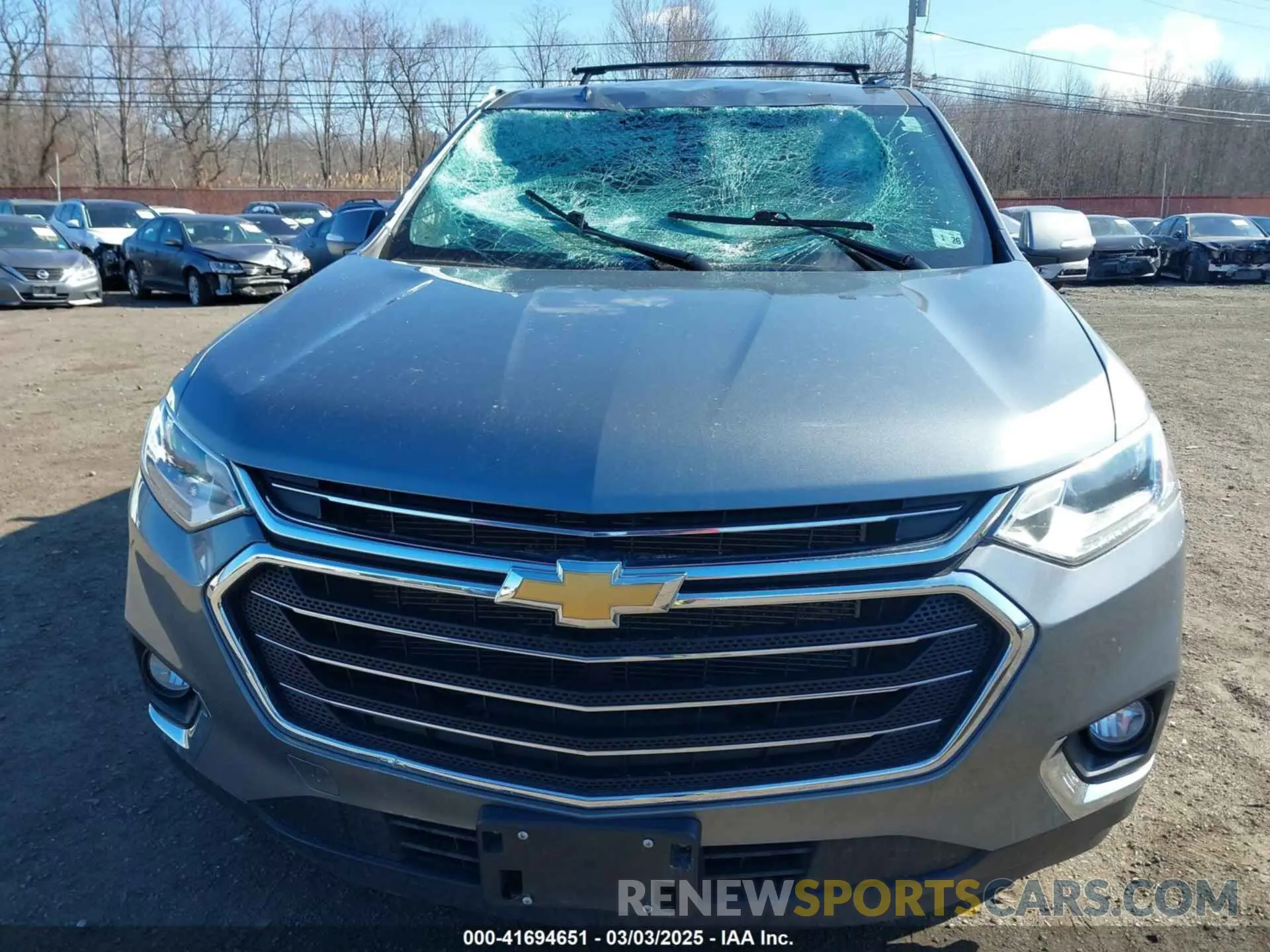 12 Photograph of a damaged car 1GNEVGKW2MJ146411 CHEVROLET TRAVERSE 2021