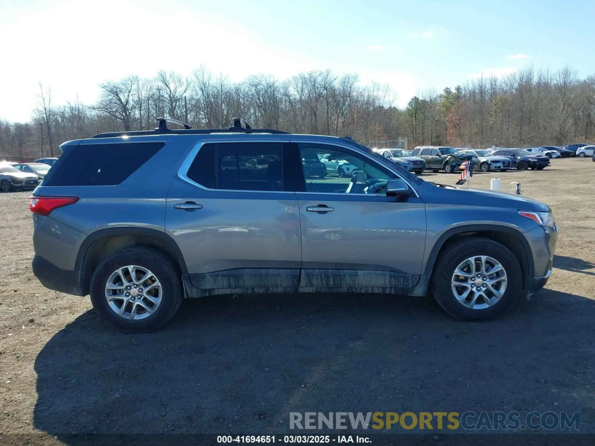 13 Photograph of a damaged car 1GNEVGKW2MJ146411 CHEVROLET TRAVERSE 2021