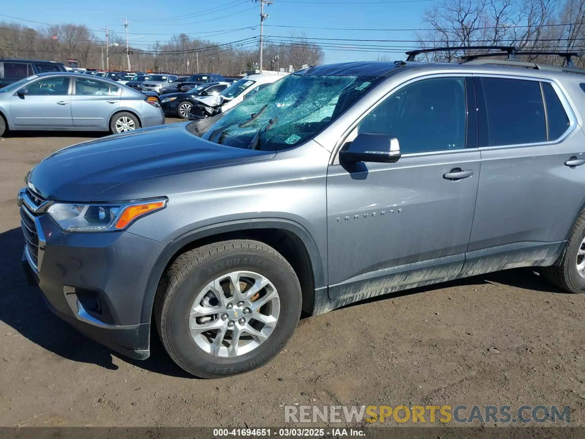 18 Photograph of a damaged car 1GNEVGKW2MJ146411 CHEVROLET TRAVERSE 2021