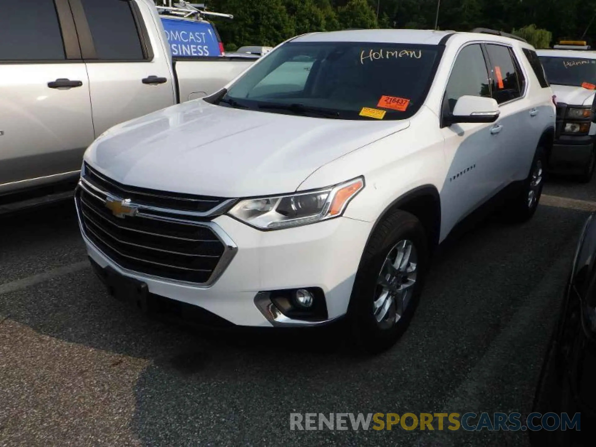 12 Photograph of a damaged car 1GNEVGKW4MJ158687 CHEVROLET TRAVERSE 2021