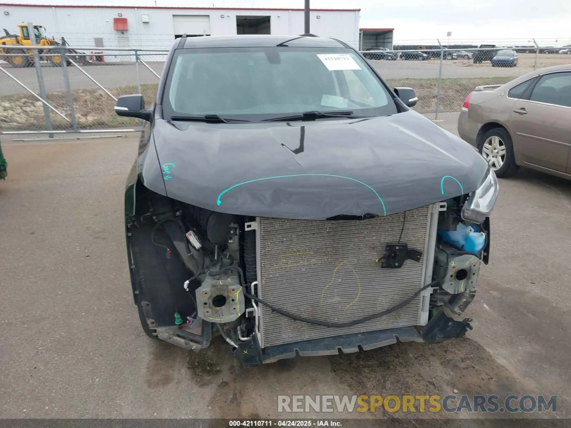 6 Photograph of a damaged car 1GNEVGKW6MJ202365 CHEVROLET TRAVERSE 2021