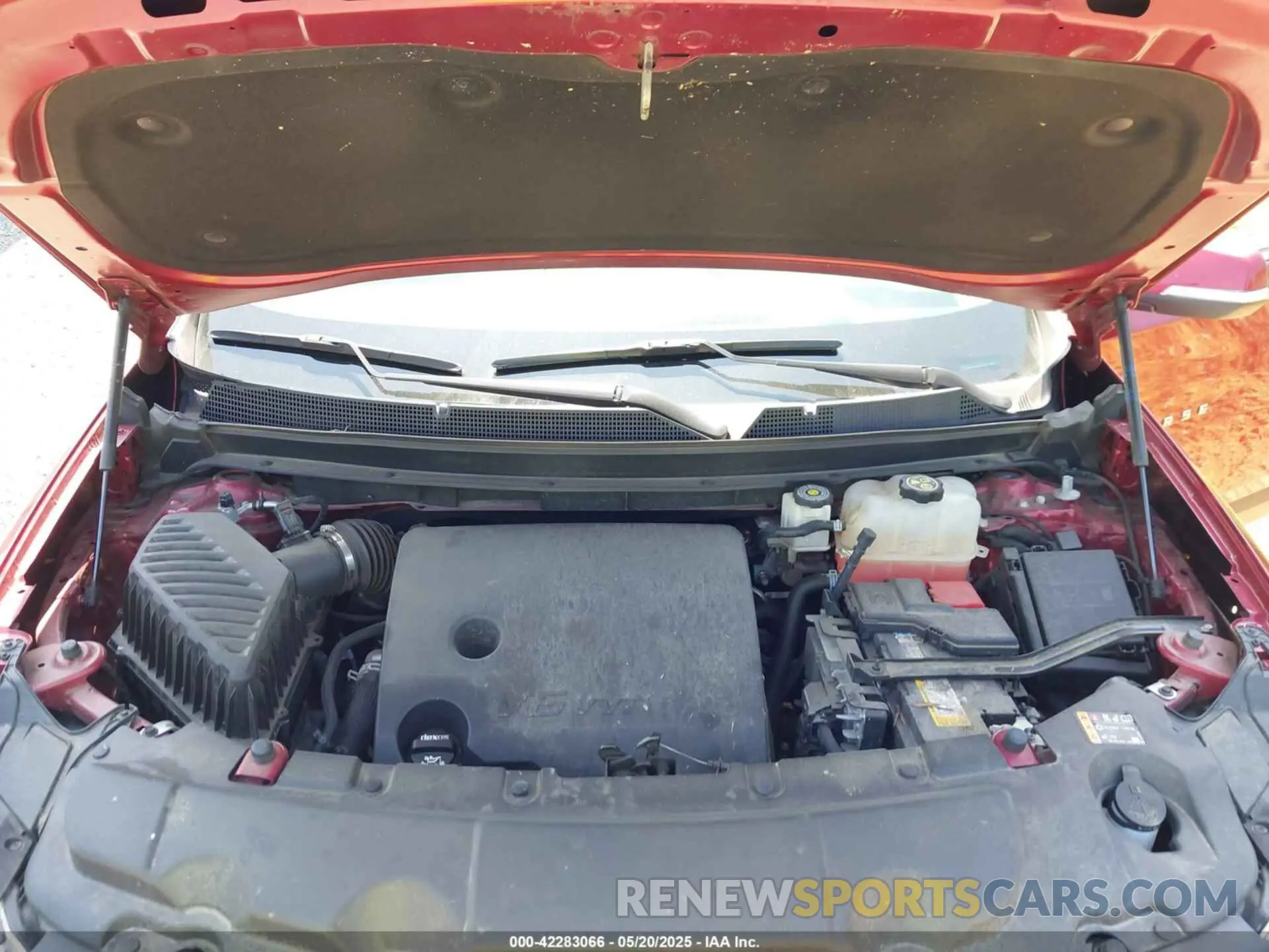 10 Photograph of a damaged car 1GNEVGKW7MJ171854 CHEVROLET TRAVERSE 2021