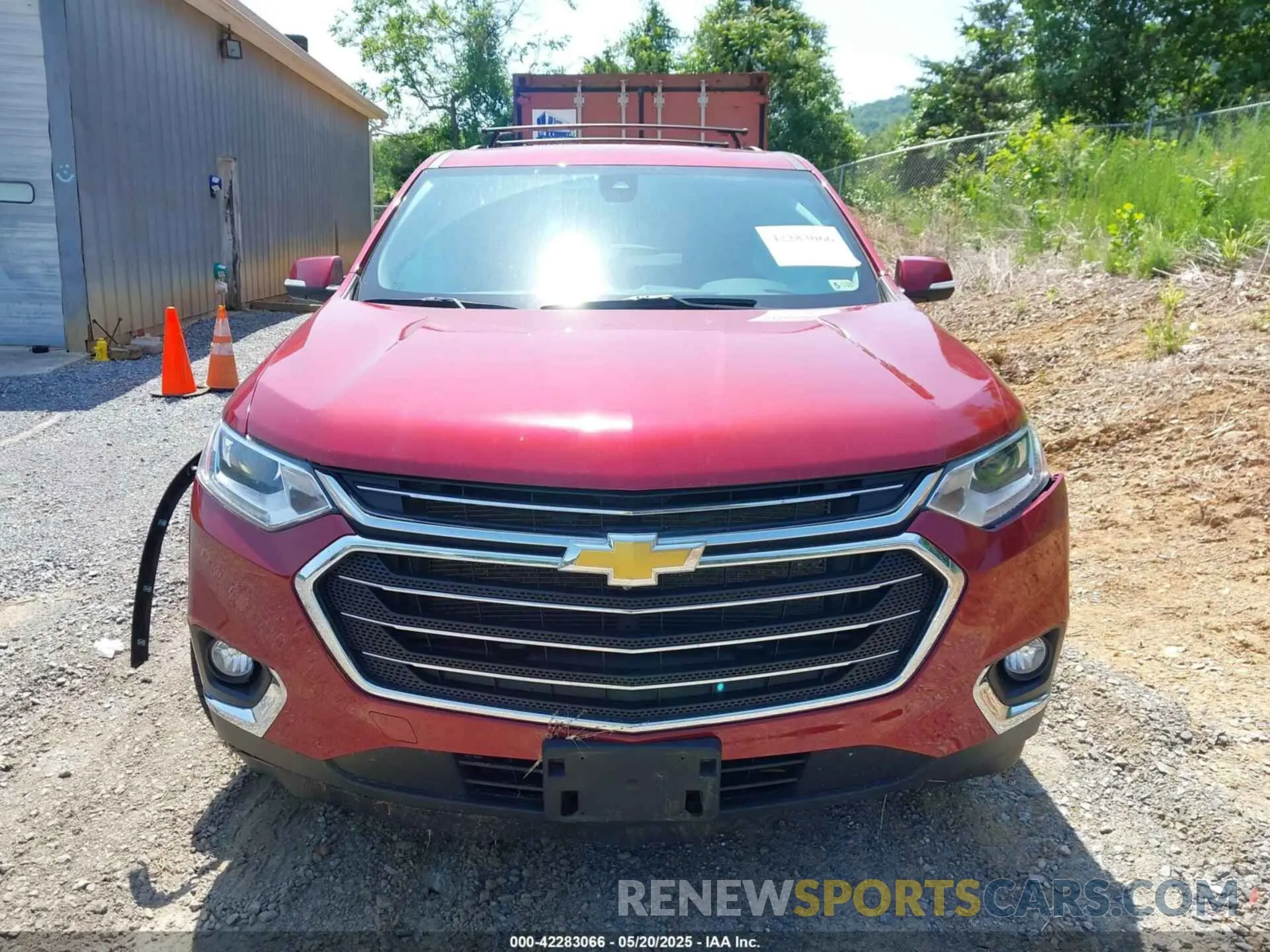 13 Photograph of a damaged car 1GNEVGKW7MJ171854 CHEVROLET TRAVERSE 2021