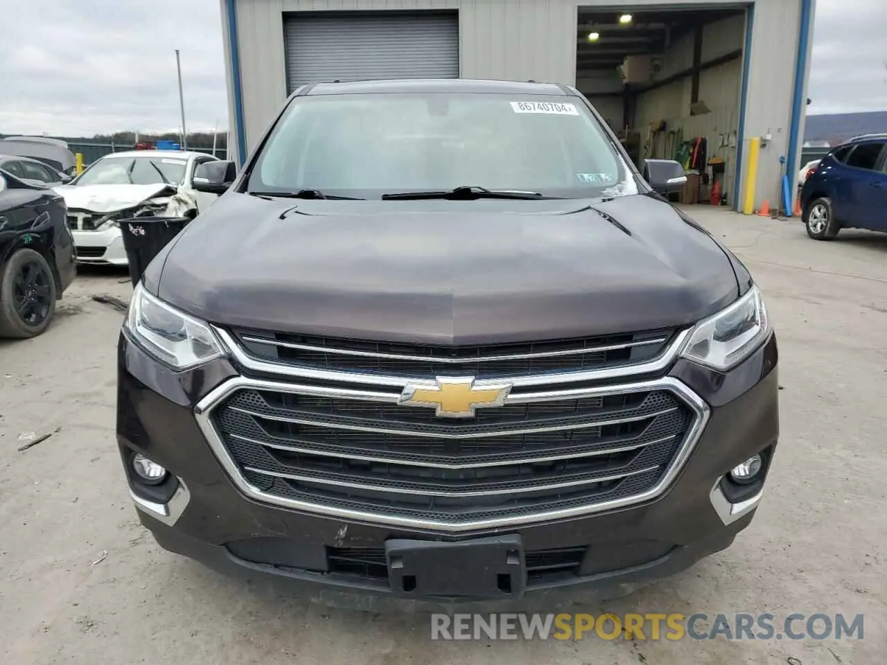 5 Photograph of a damaged car 1GNEVGKW8MJ113283 CHEVROLET TRAVERSE 2021