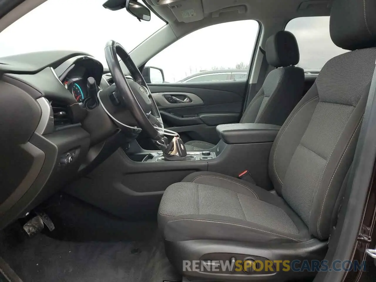 7 Photograph of a damaged car 1GNEVGKW8MJ113283 CHEVROLET TRAVERSE 2021