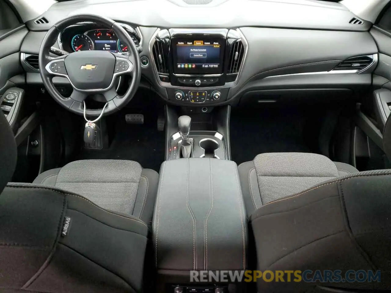 8 Photograph of a damaged car 1GNEVGKW8MJ113283 CHEVROLET TRAVERSE 2021